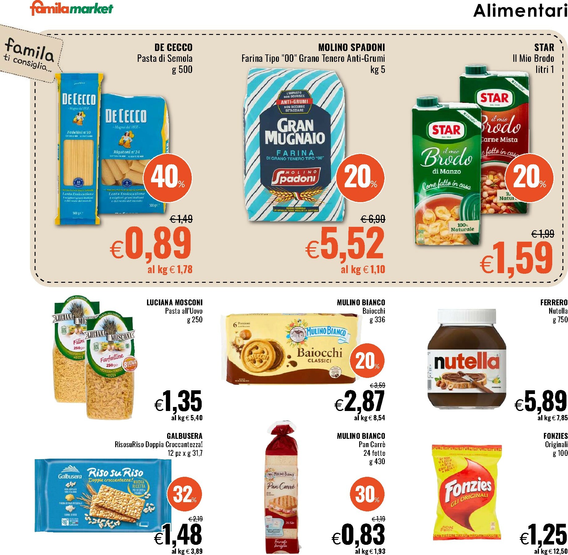 famila - Volantino Famila market valido dal 19/02/2026 al 04/03/2026 - page: 12