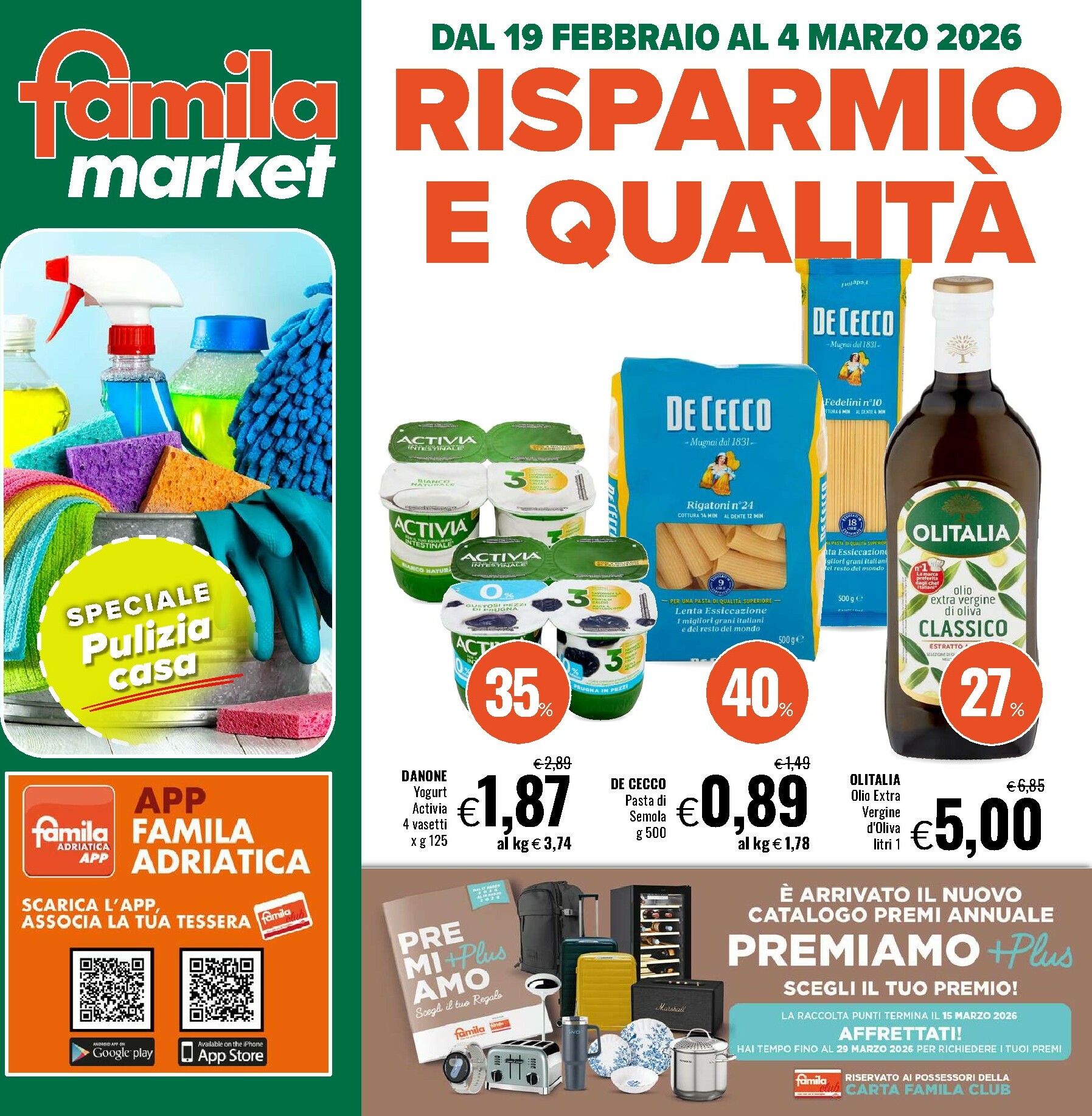 famila - Volantino Famila market valido dal 19/02/2026 al 04/03/2026