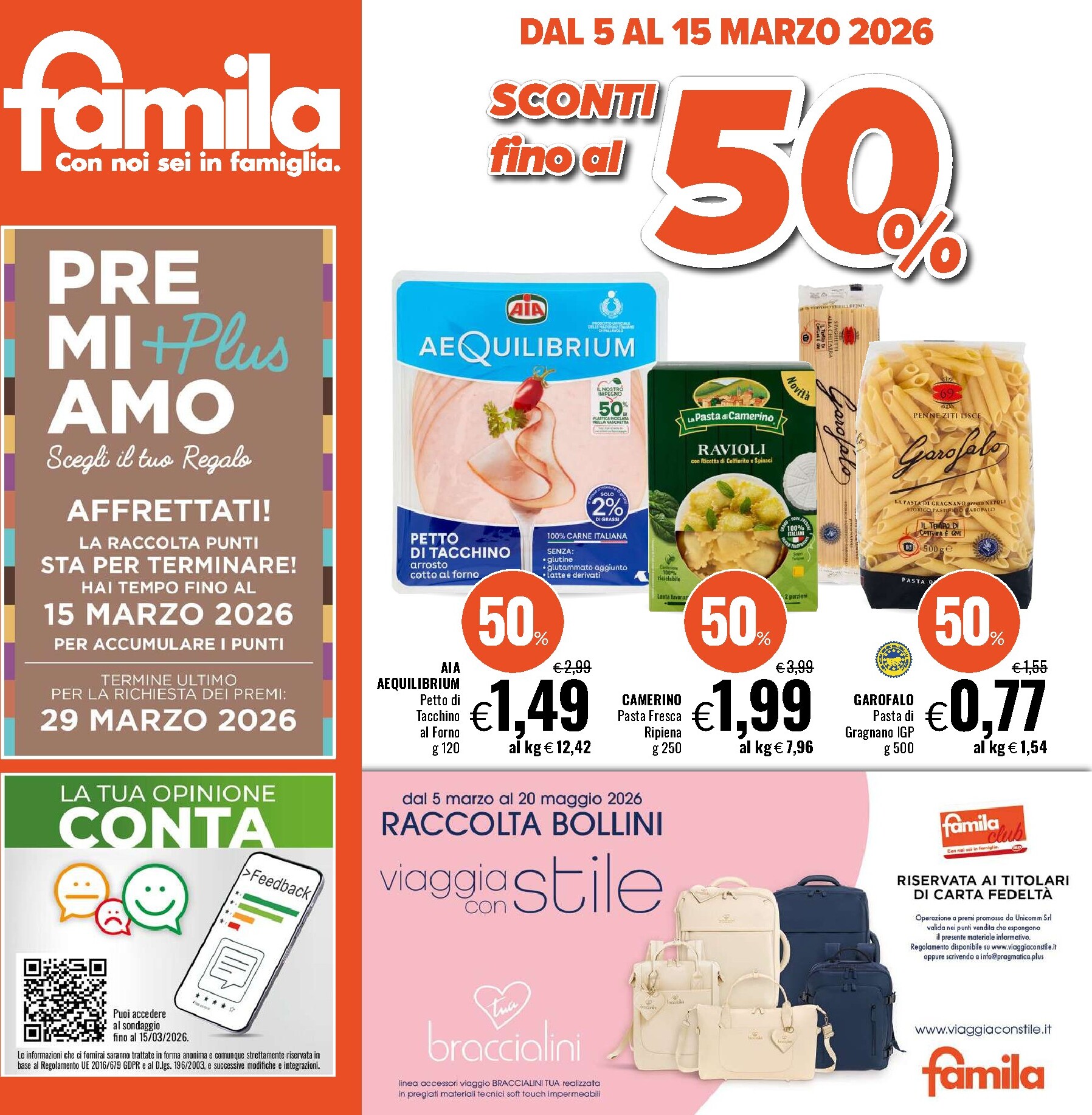 famila - Volantino Famila valido dal 05/03/2026 al 15/03/2026 - page: 1