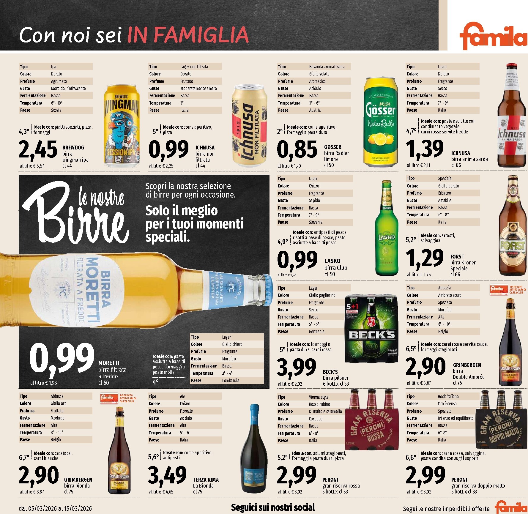 famila - Volantino Famila - Supermercati & Superstore valido dal 05/03/2026 al 15/03/2026 - page: 19