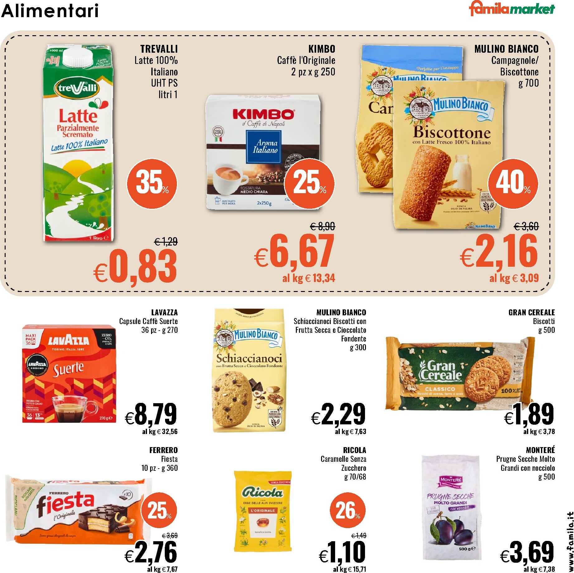 famila - Volantino Famila market valido dal 16/03/2026 al 25/03/2026 - page: 13