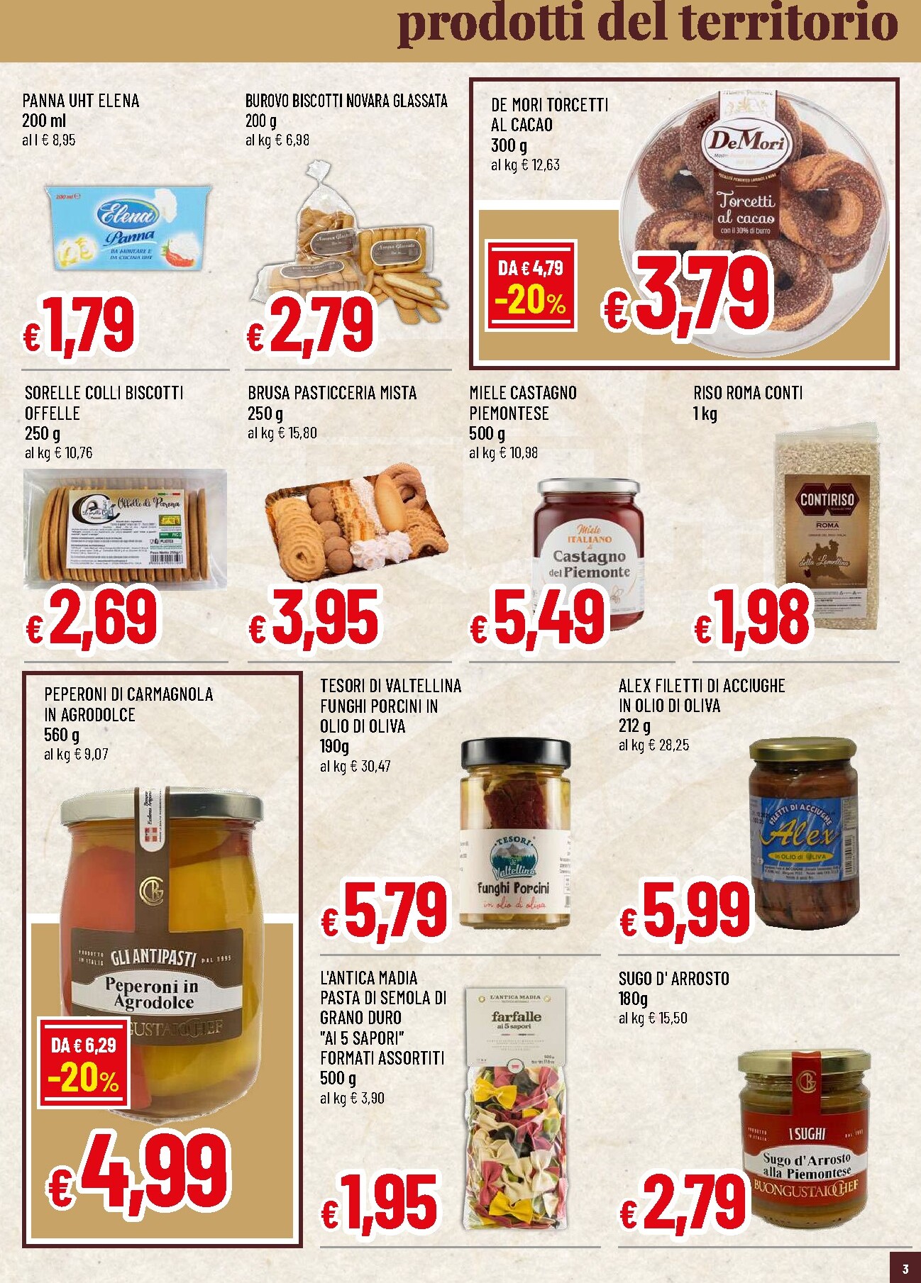 famila - Volantino Famila - Prodotti del territorio valido dal 23/03/2026 al 06/04/2026 - page: 3