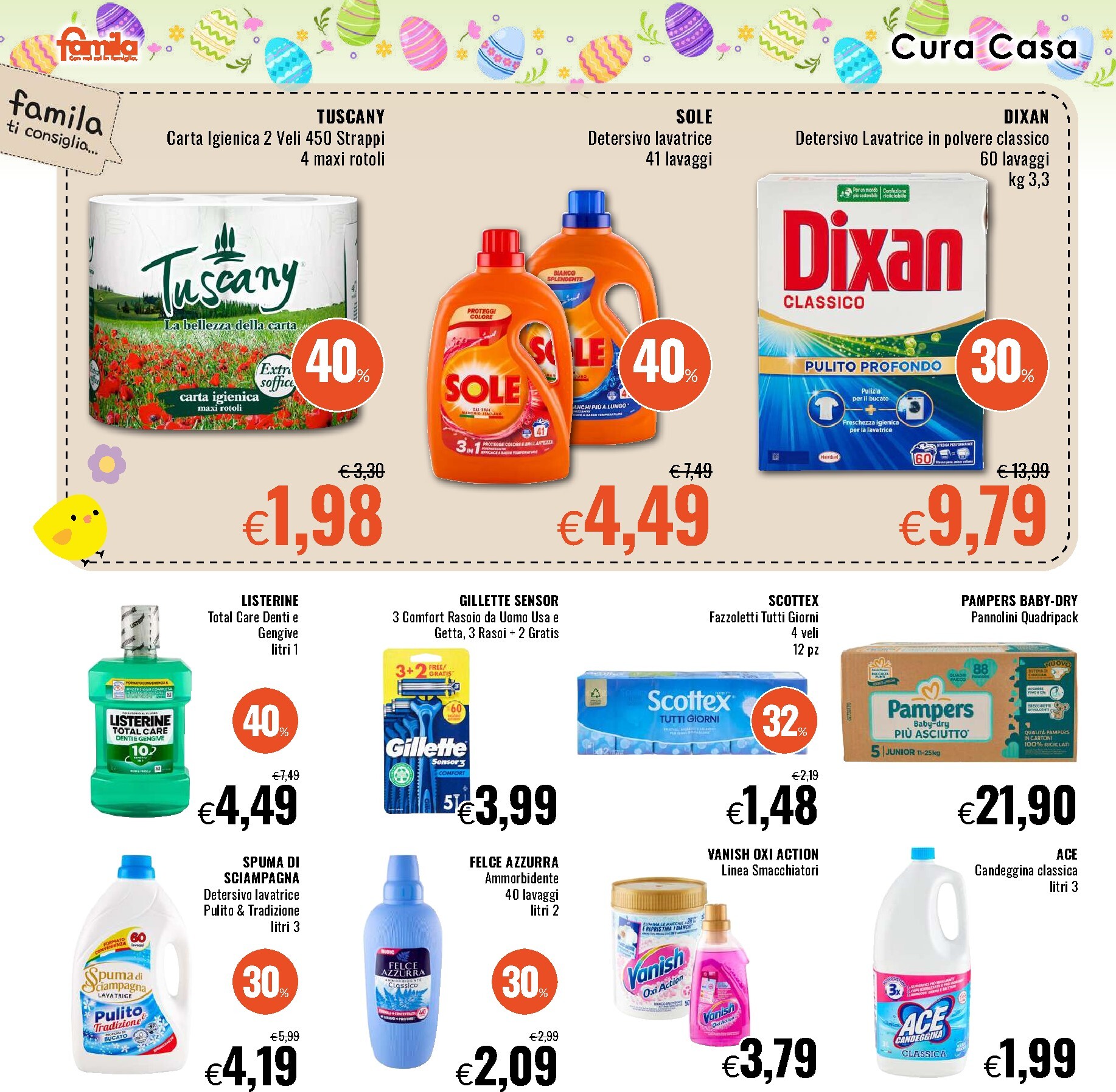 famila - Volantino Famila valido dal 26/03/2026 al 08/04/2026 - page: 22