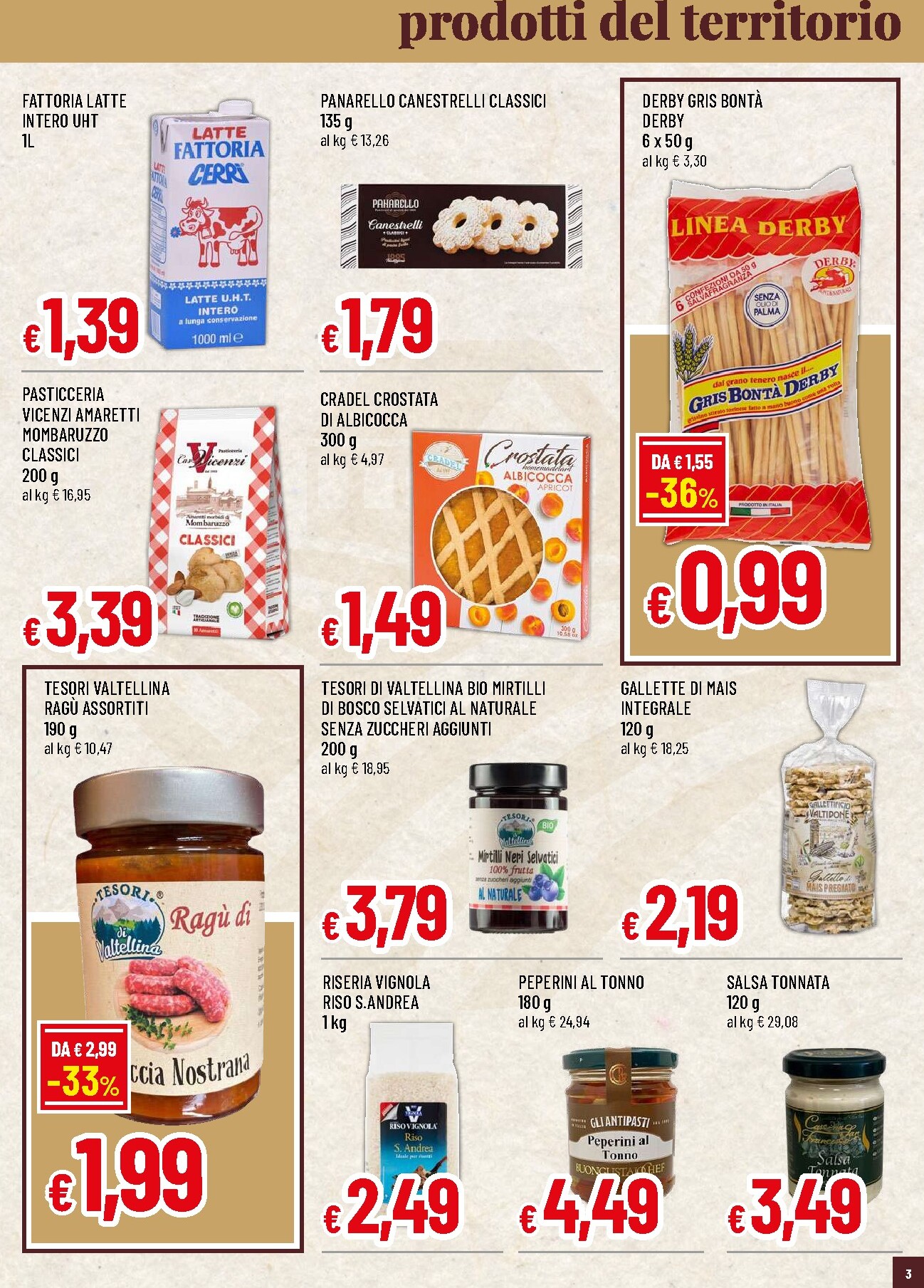 famila - Volantino attuale di Famila - Prodotti del territorio valido dal martedì 07/04/2026 al mercoledì 22/04/2026 - page: 3