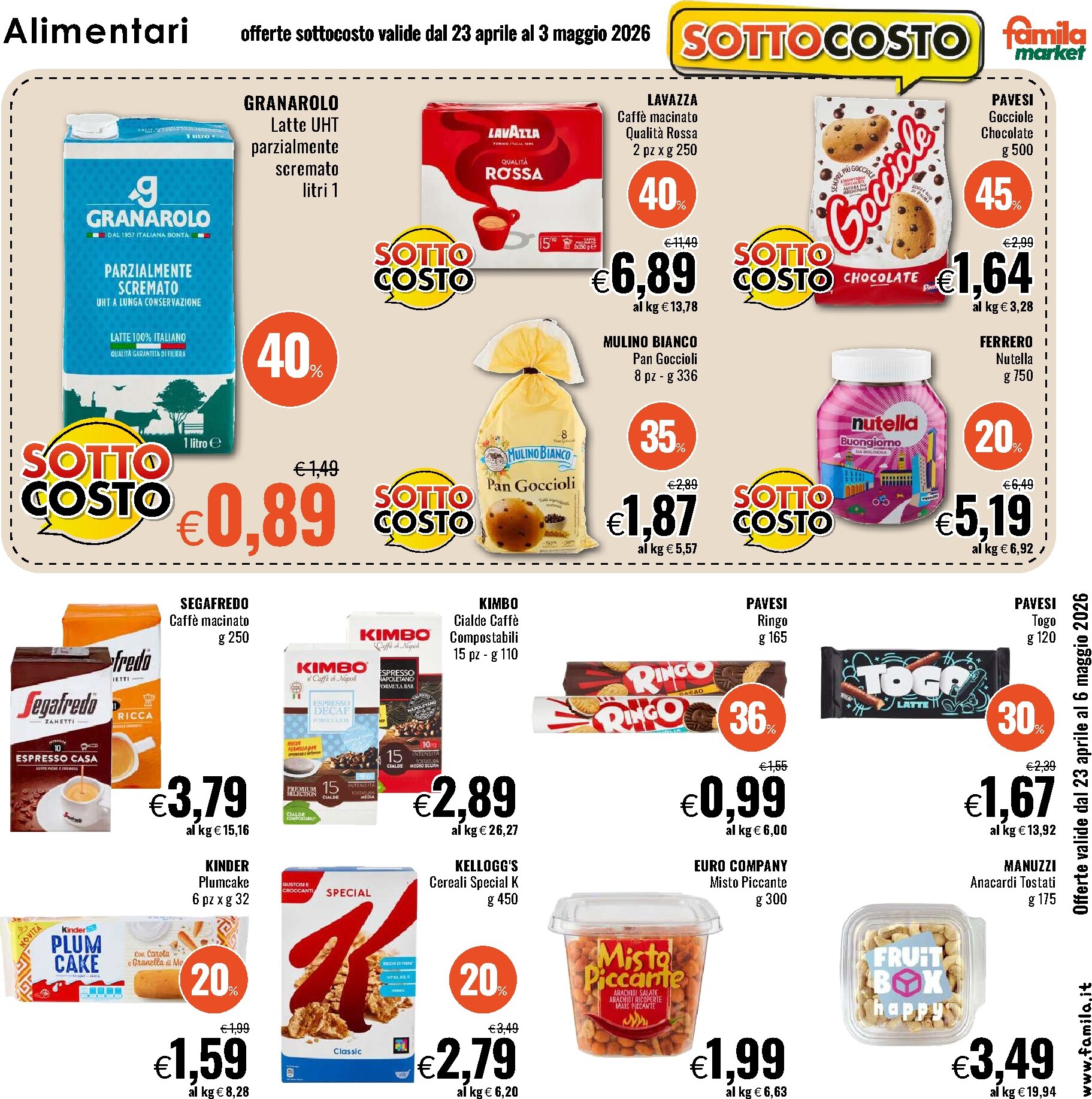 famila - Volantino futuro Famila market valido dal giovedì 23/04/2026 al mercoledì 06/05/2026 - page: 7