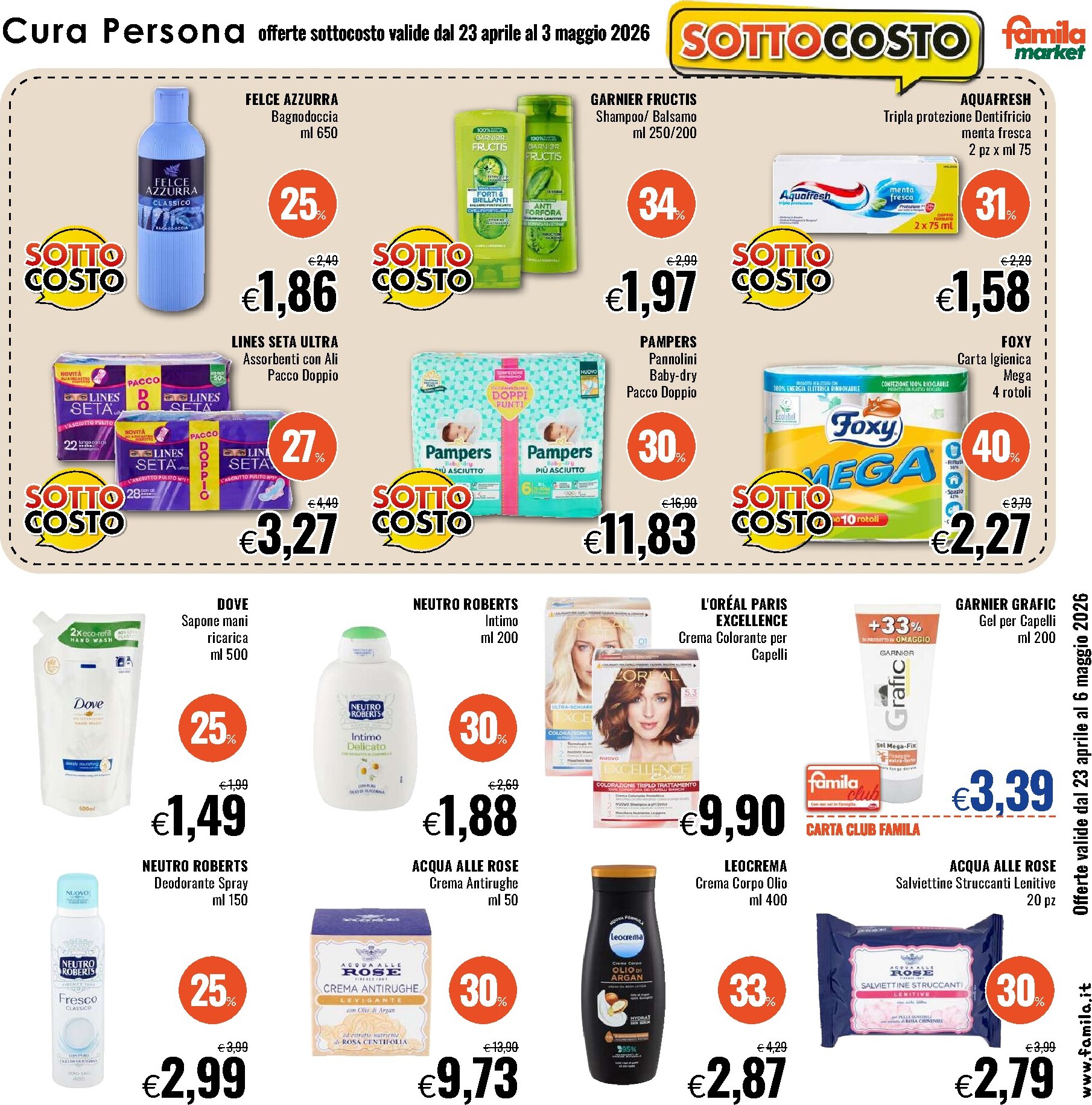 famila - Volantino futuro Famila market valido dal giovedì 23/04/2026 al mercoledì 06/05/2026 - page: 11