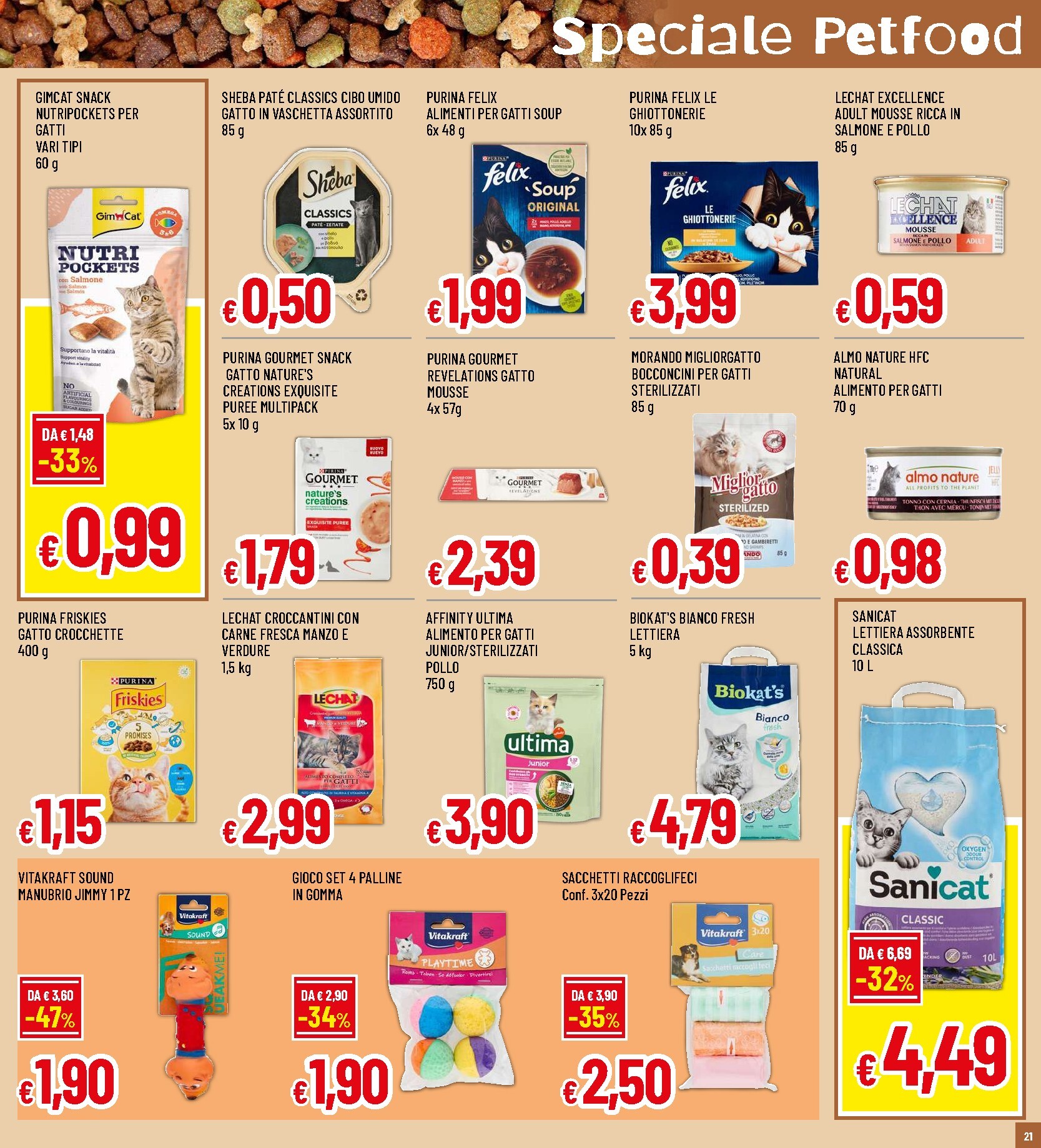 famila - Volantino attuale di Famila Superstore valido dal giovedì 23/04/2026 al mercoledì 06/05/2026 - page: 21