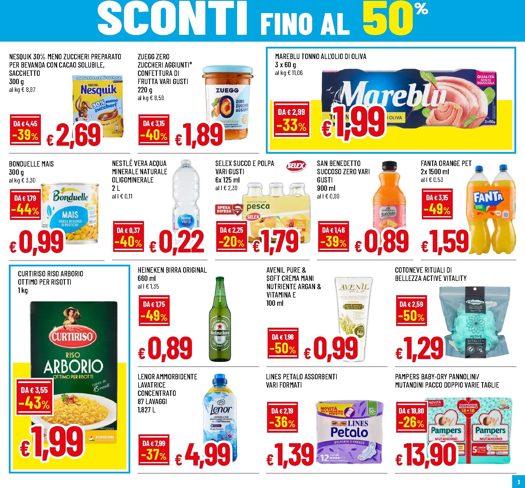 famila - Volantino attuale di Famila Superstore - Sconti fino al 50% valido dal giovedì 07/05/2026 al mercoledì 20/05/2026 - page: 3