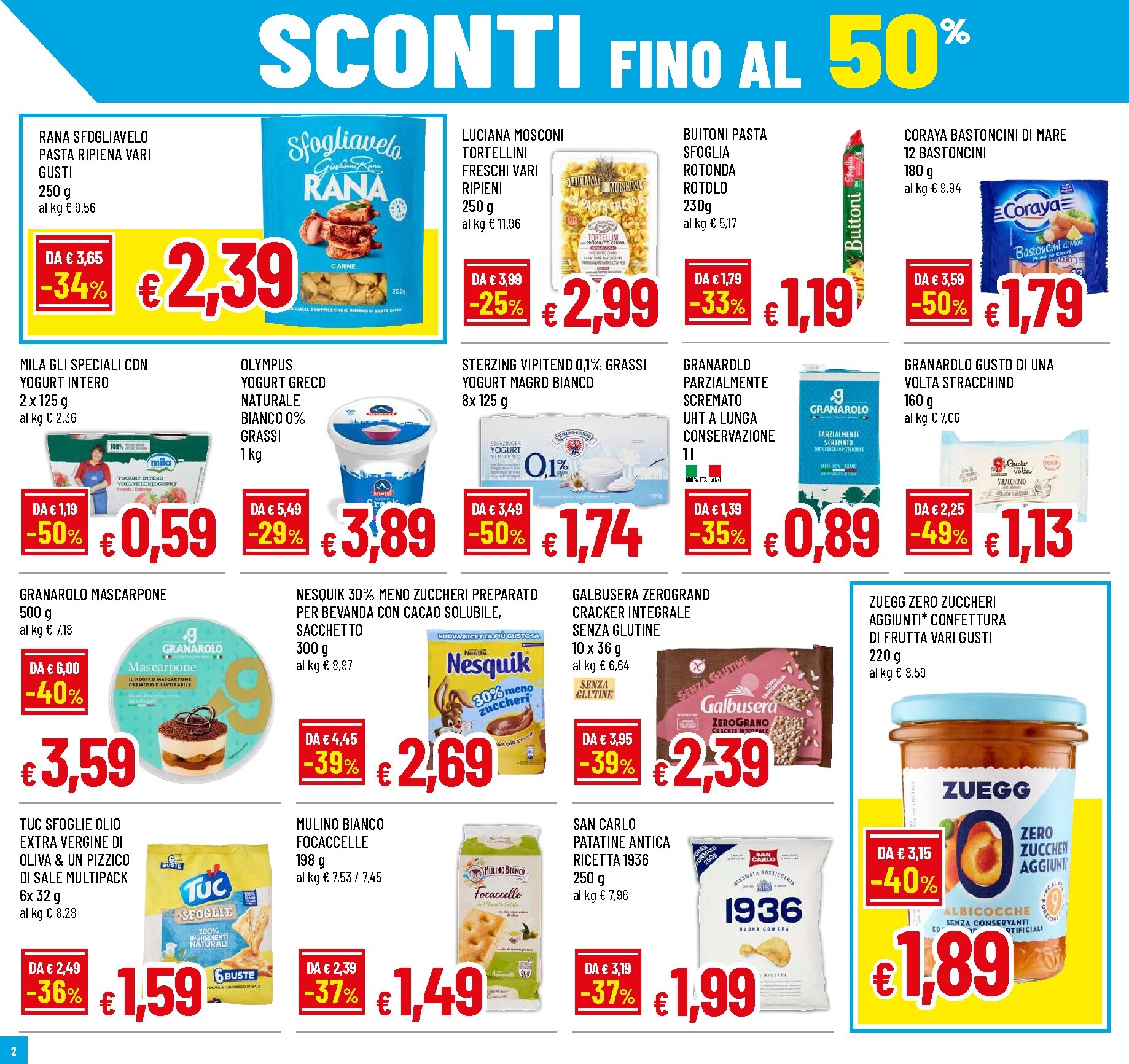 famila - Volantino attuale di Famila - Sconti fino al 50% valido dal giovedì 07/05/2026 al mercoledì 20/05/2026 - page: 2