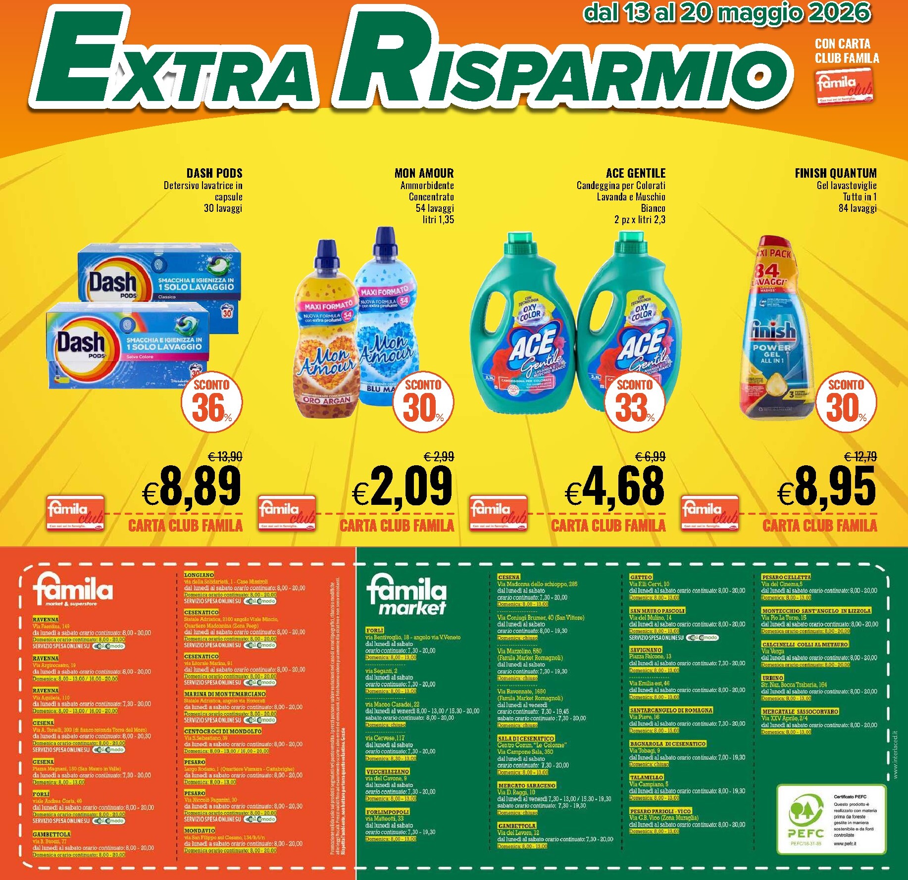famila - Volantino futuro Famila - Extra Risparmio valido dal mercoledì 13/05/2026 al mercoledì 20/05/2026 - page: 4