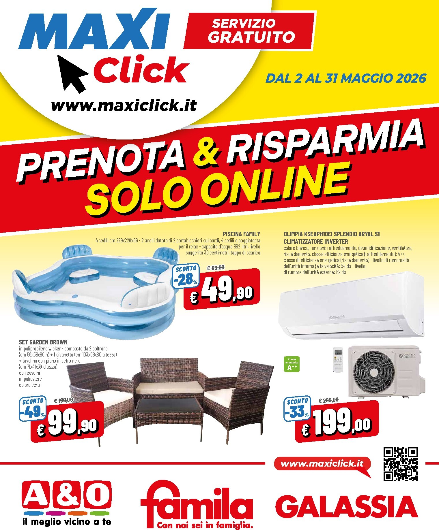 famila - Volantino attuale di Famila - Prenota & Risparmia Solo Online valido dal sabato 02/05/2026 al domenica 31/05/2026