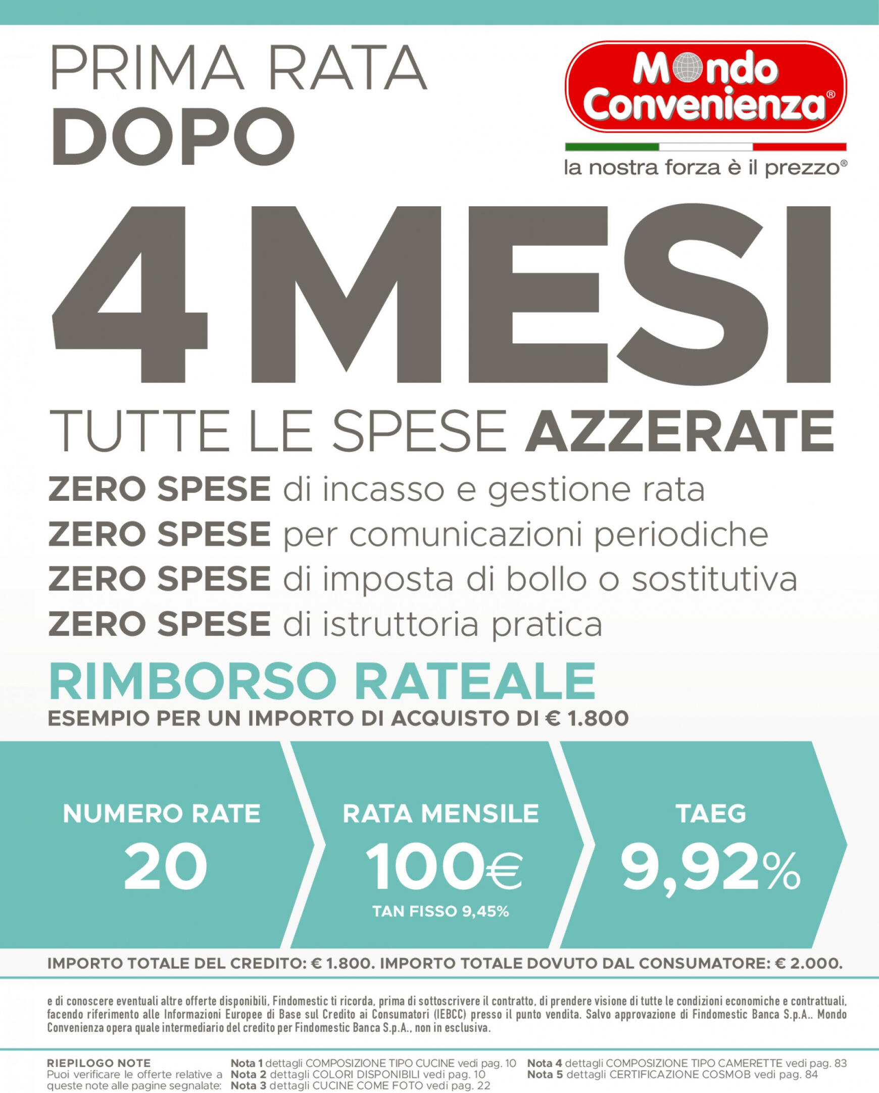 mondo-convenienza - Nuovo volantino Mondo Convenienza - Estate 2024 01.07. - 01.09. - page: 3