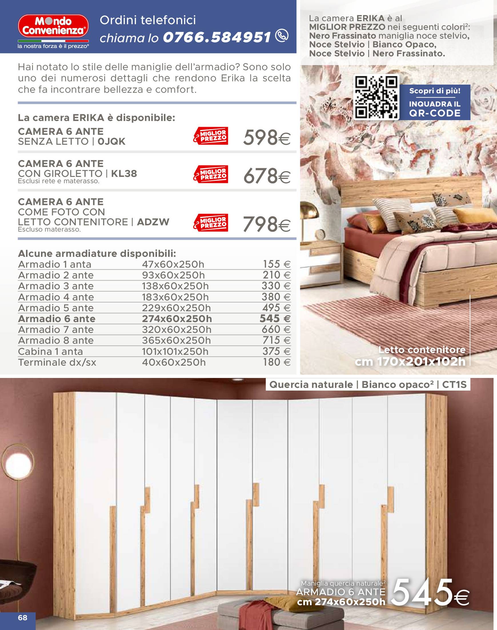 mondo-convenienza - Nuovo volantino Mondo Convenienza - Autunno 2024 03.09. - 31.12. - page: 70