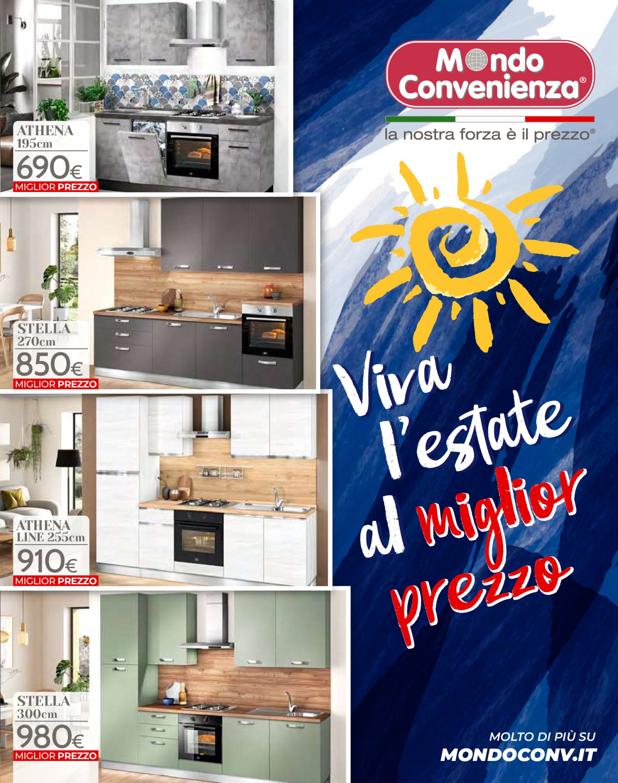 mondo-convenienza - Volantino Mondo Convenienza valido dal 01/07 al 30/09