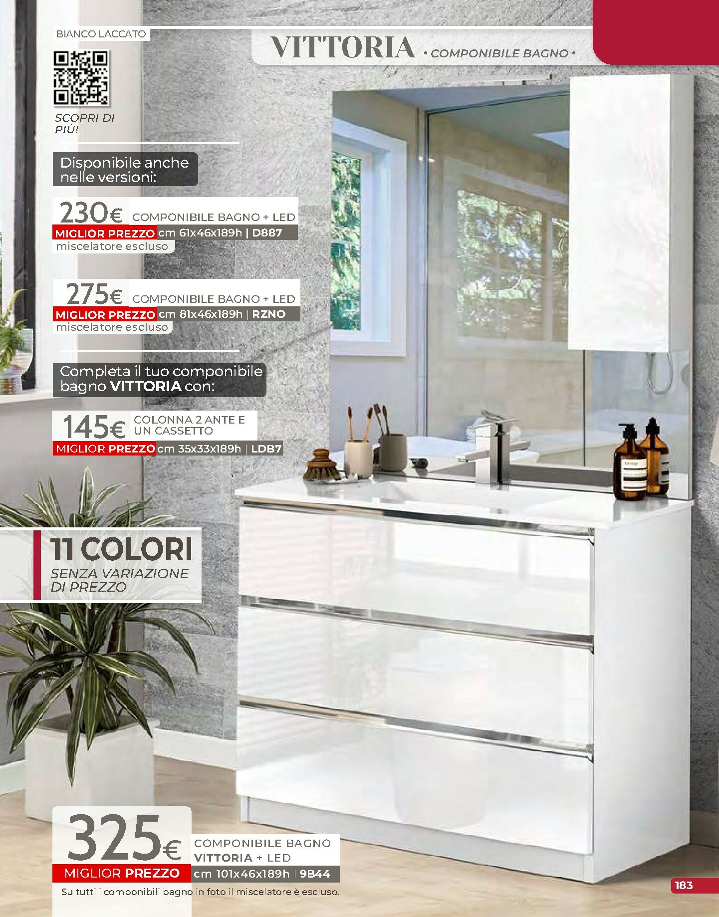 mondo-convenienza - Volantino Mondo Convenienza - Autunno valido dal 01/10 al 31/12 - page: 185 mondo-convenienza - Volantino Mondo Convenienza - Autunno valido dal 01/10 al 31/12 - page: 185