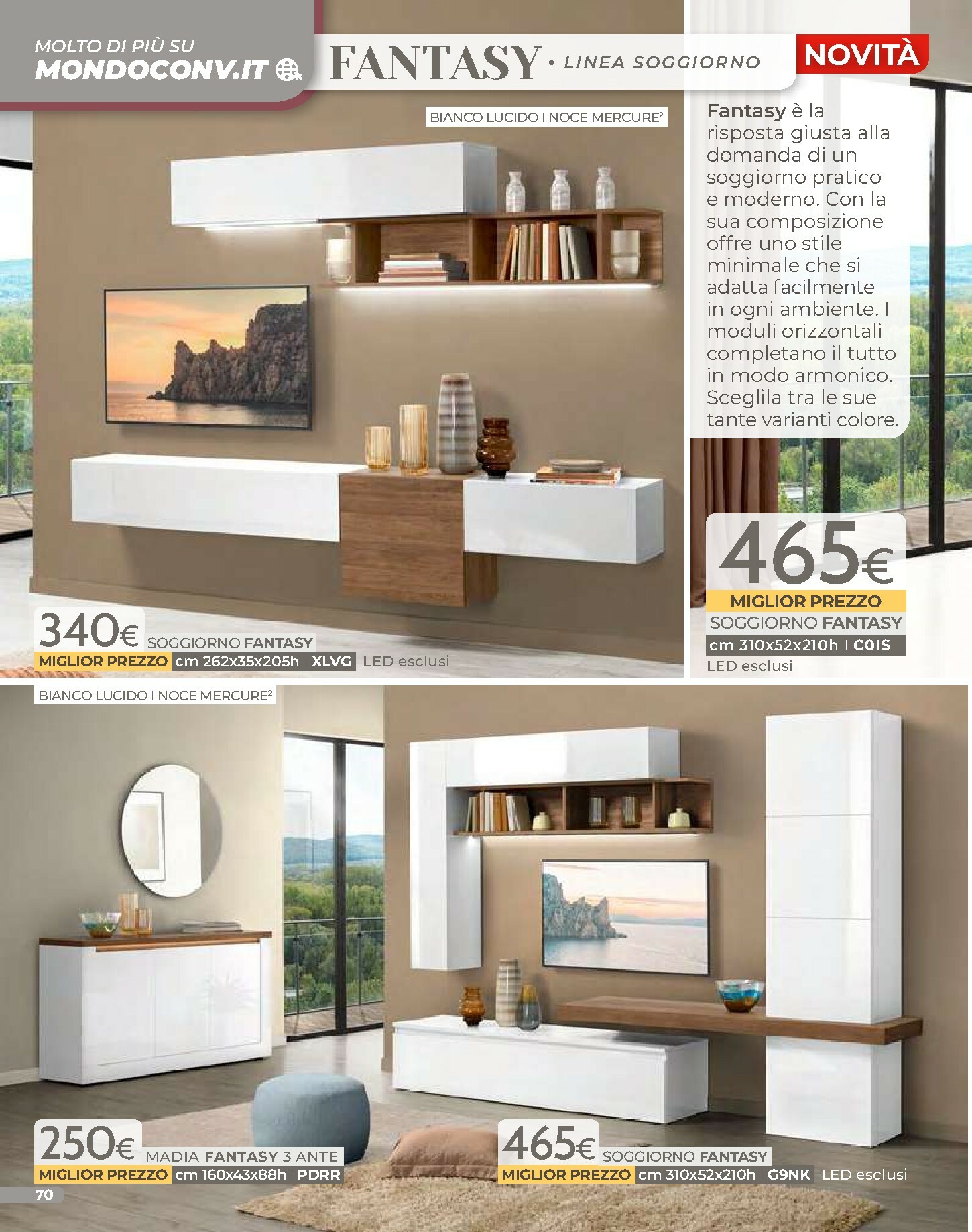 mondo-convenienza - Volantino Mondo Convenienza - Inverno valido dal 01/02/2026 al 30/04/2026 - page: 72