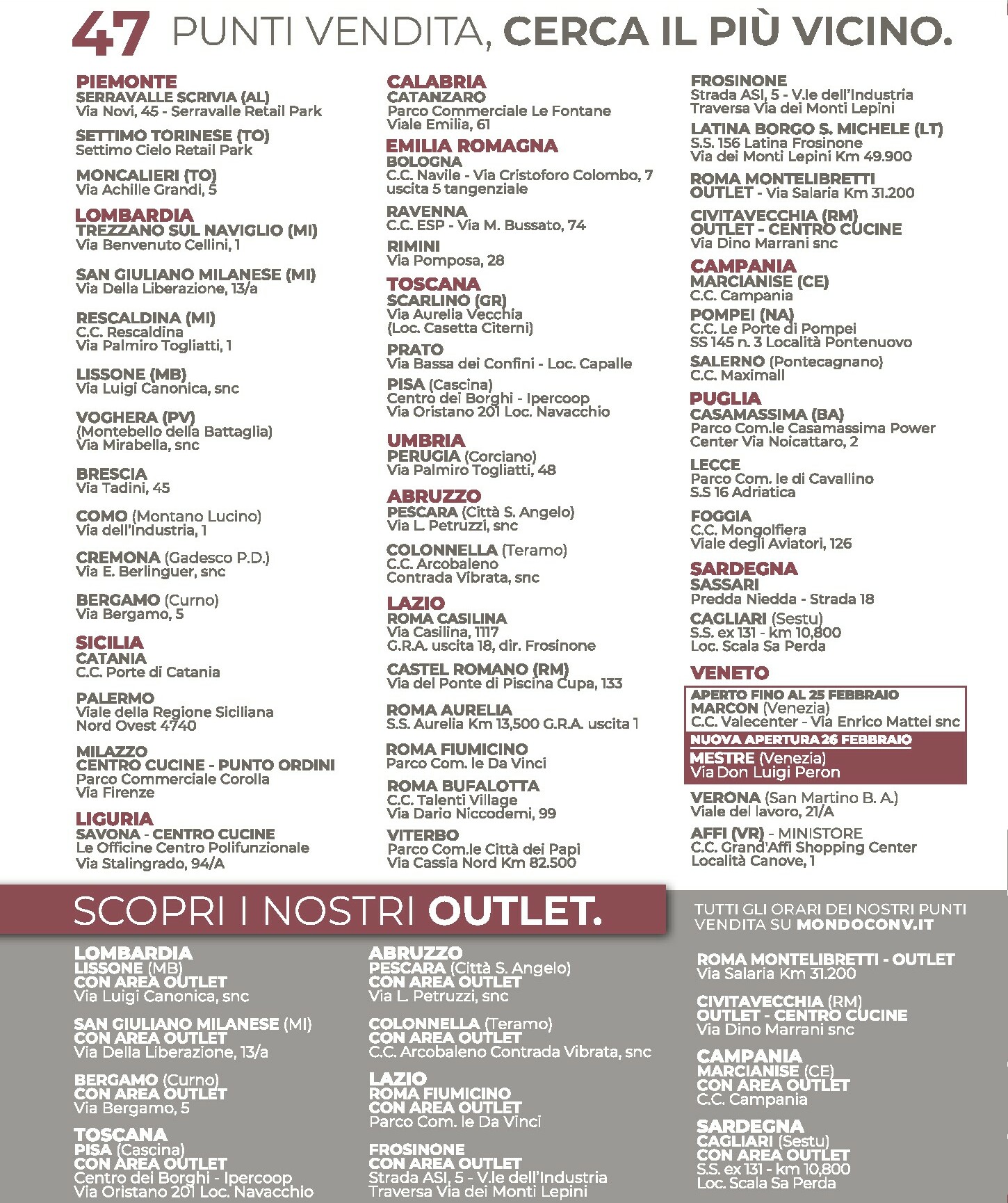 mondo-convenienza - Volantino Mondo Convenienza - Inverno valido dal 01/02/2026 al 30/04/2026 - page: 98