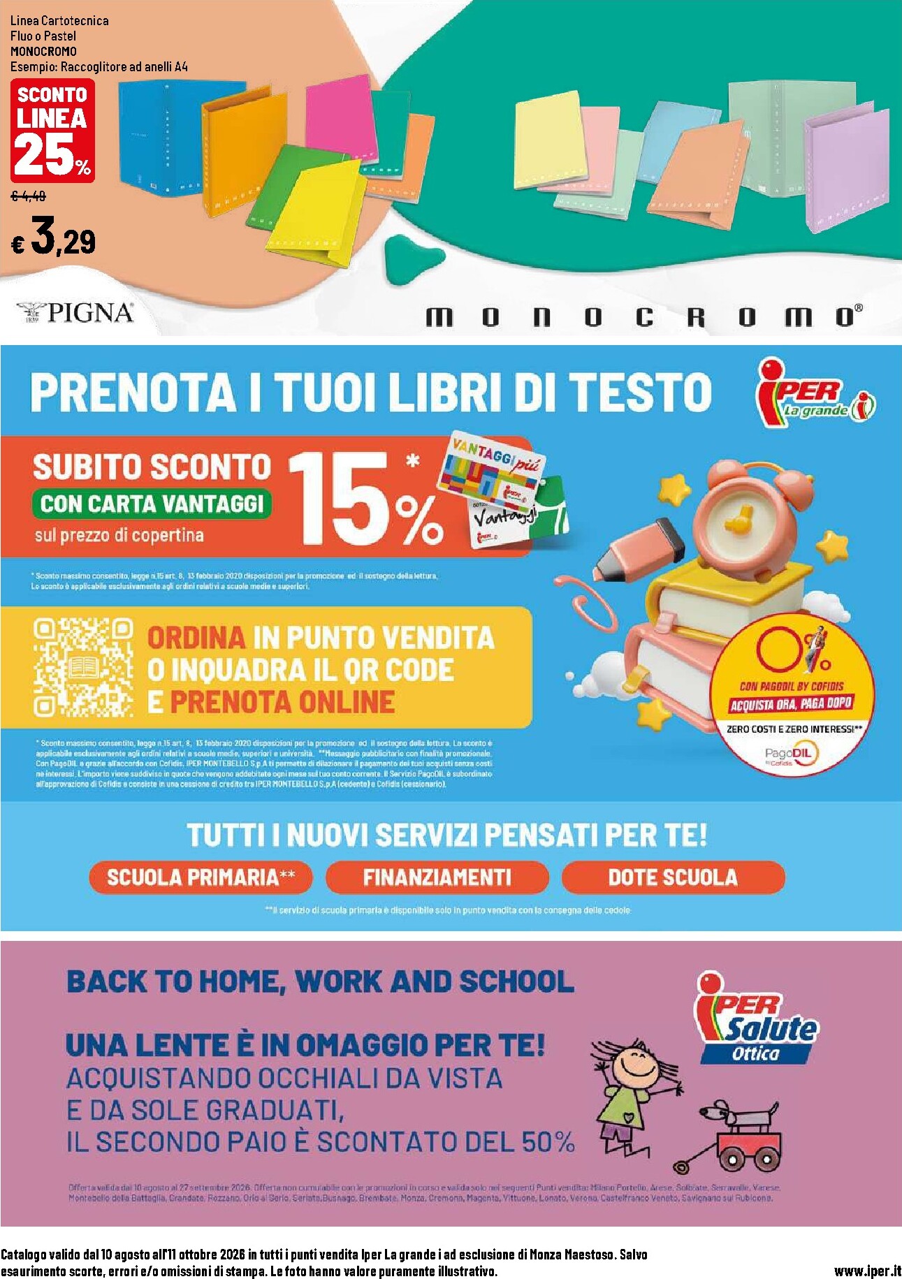 iper - Volantino attuale di Iper - Pronti, Scuola, Via! valido dal lunedì 10/08/2026 al domenica 11/10/2026 - page: 24
