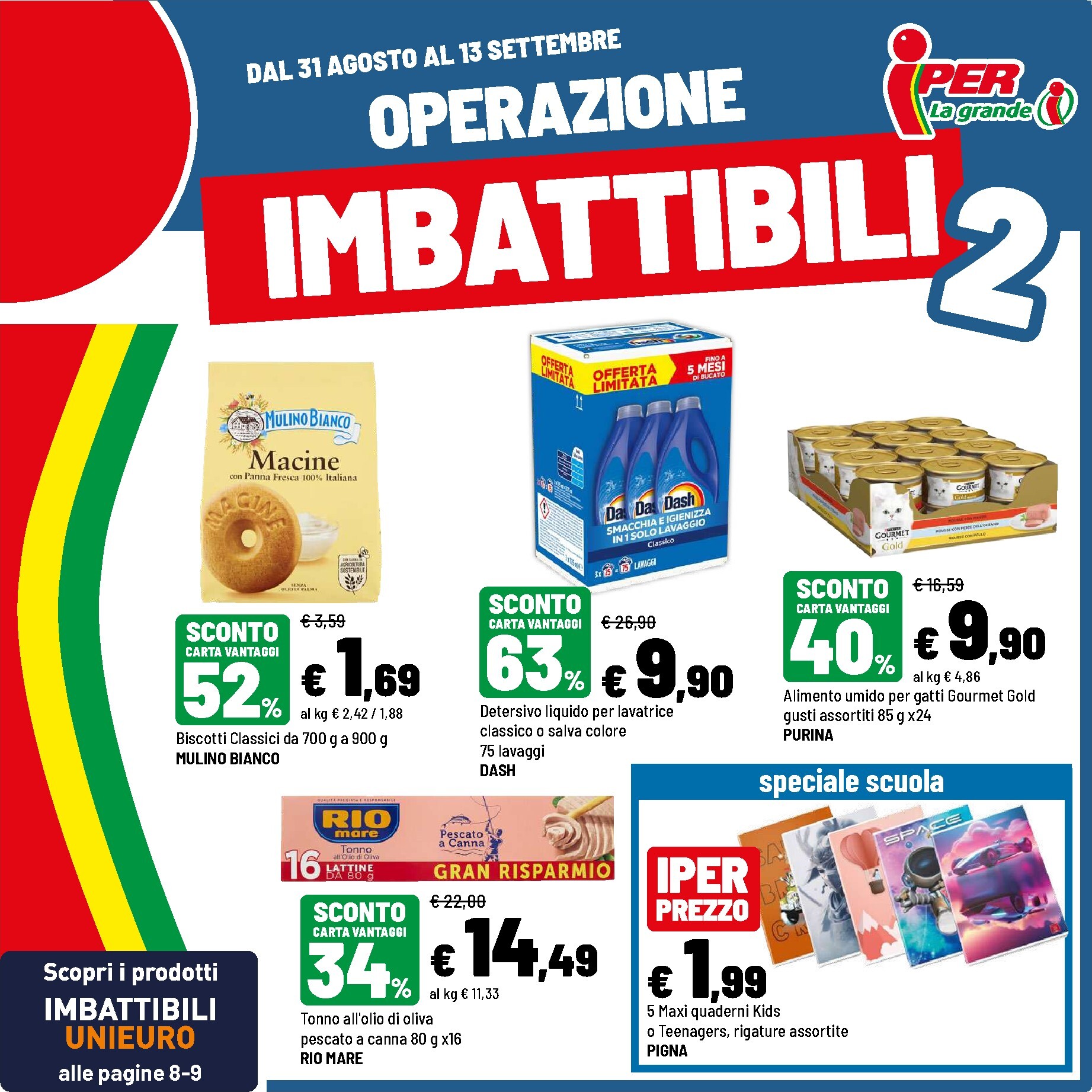 iper - Volantino attuale di Iper valido dal lunedì 31/08/2026 al domenica 13/09/2026 - page: 1