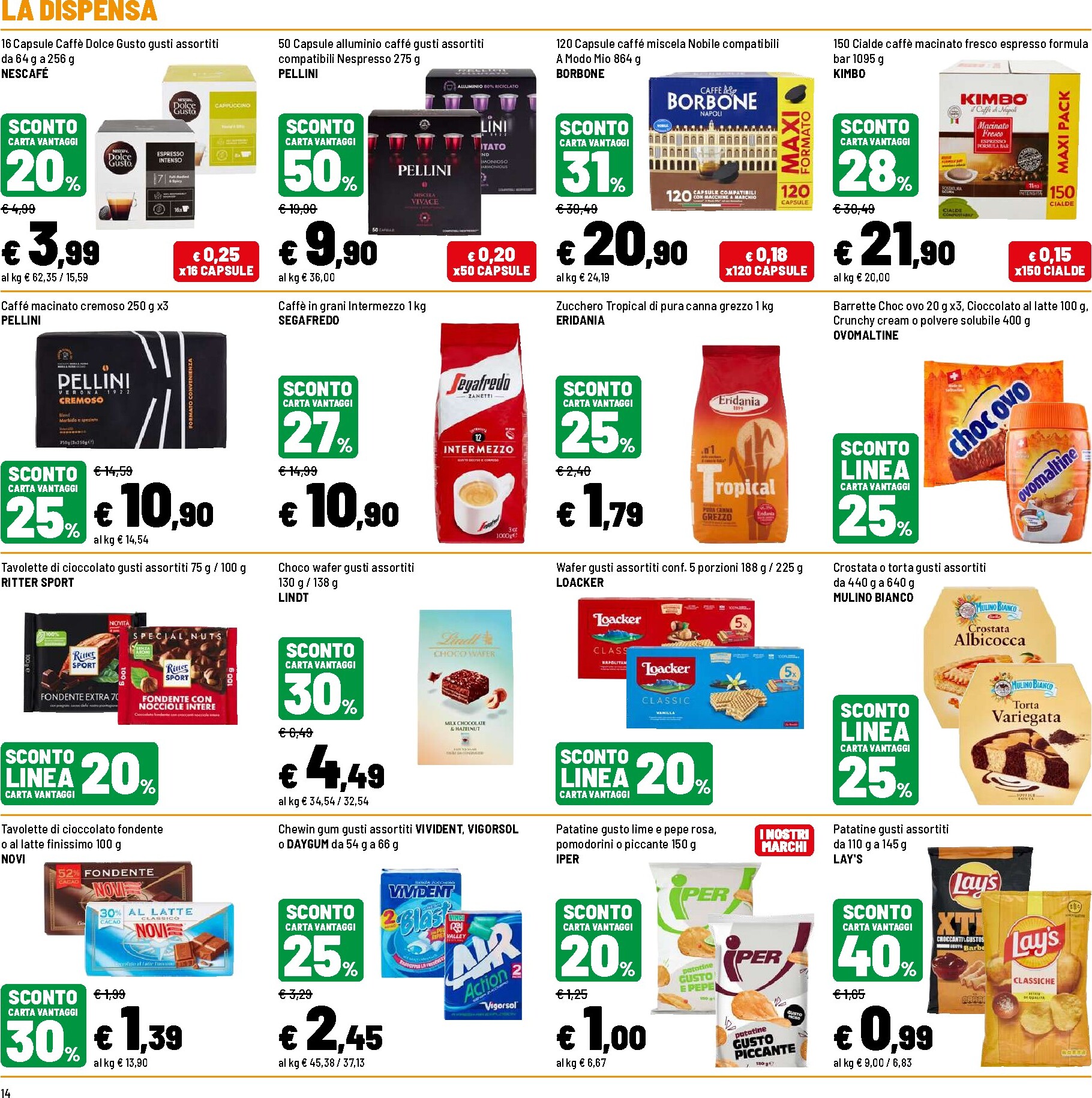 iper - Volantino Iper per la prossima settimana dal lunedì 21/09/2026 al mercoledì 30/09/2026 - page: 14