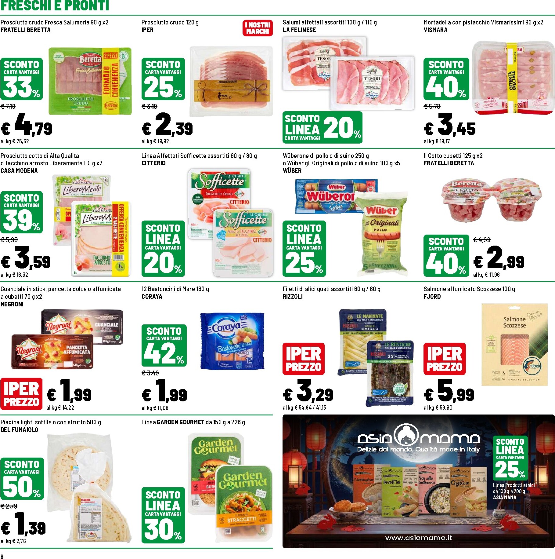 iper - Volantino Iper per la prossima settimana dal lunedì 21/09/2026 al mercoledì 30/09/2026 - page: 8