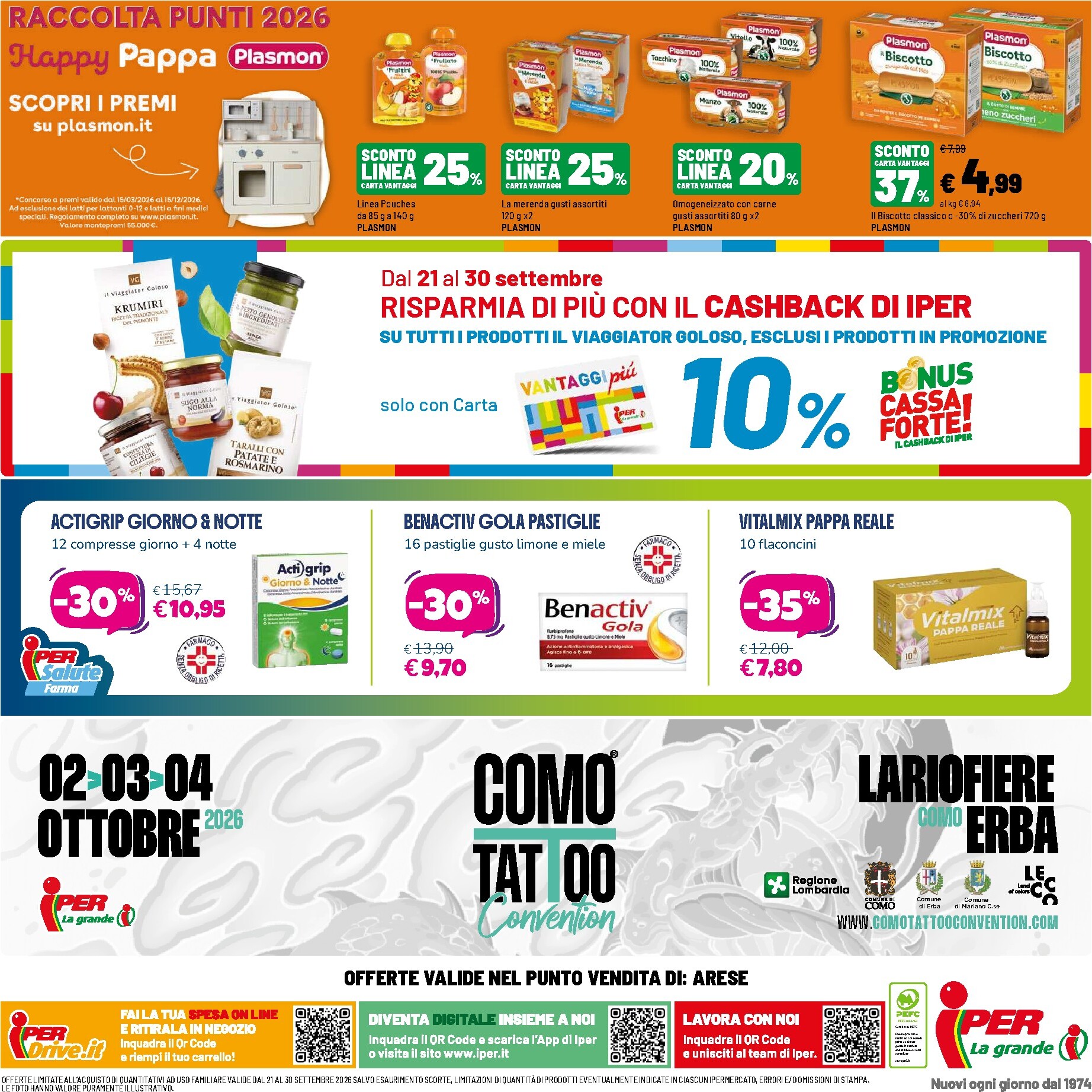 iper - Volantino Iper per la prossima settimana dal lunedì 21/09/2026 al mercoledì 30/09/2026 - page: 32