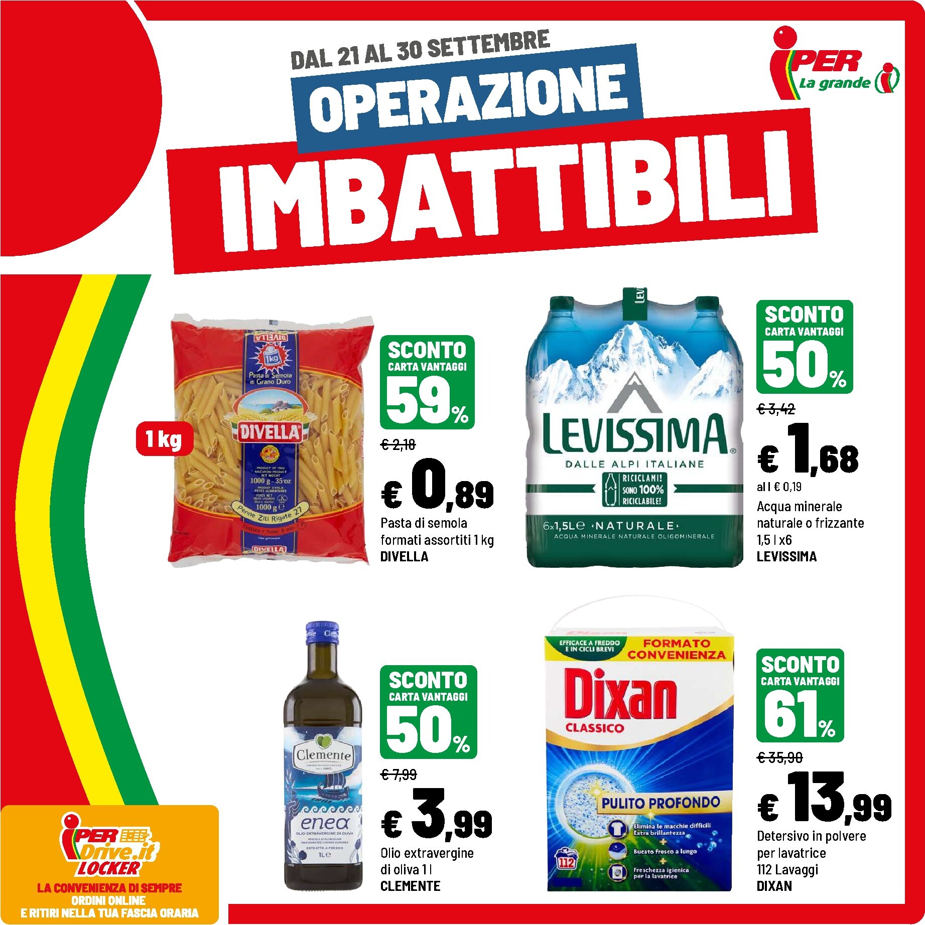 iper - Volantino Iper per la prossima settimana dal lunedì 21/09/2026 al mercoledì 30/09/2026