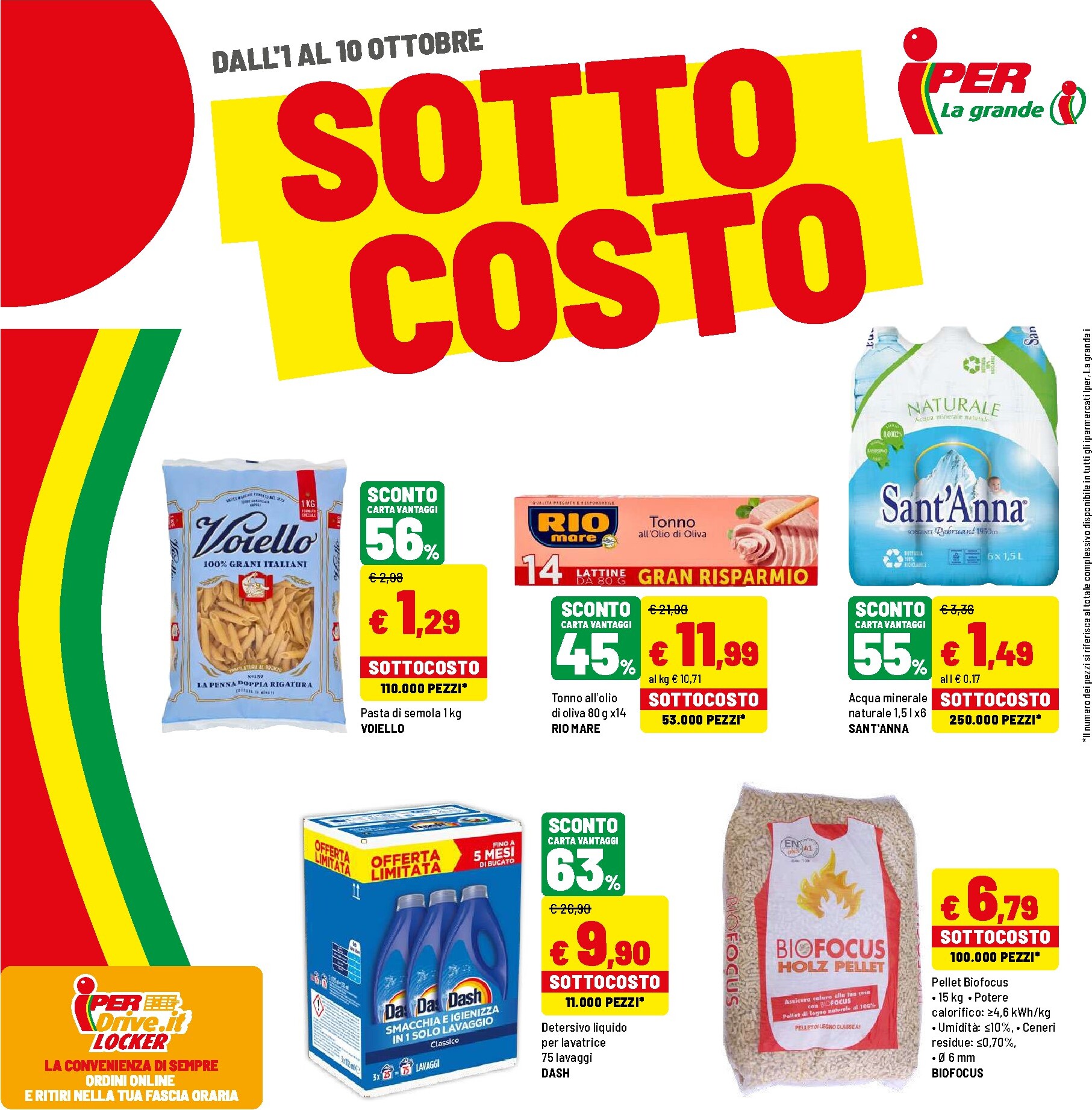 iper - Volantino attuale di Iper valido dal giovedì 01/10/2026 al sabato 10/10/2026