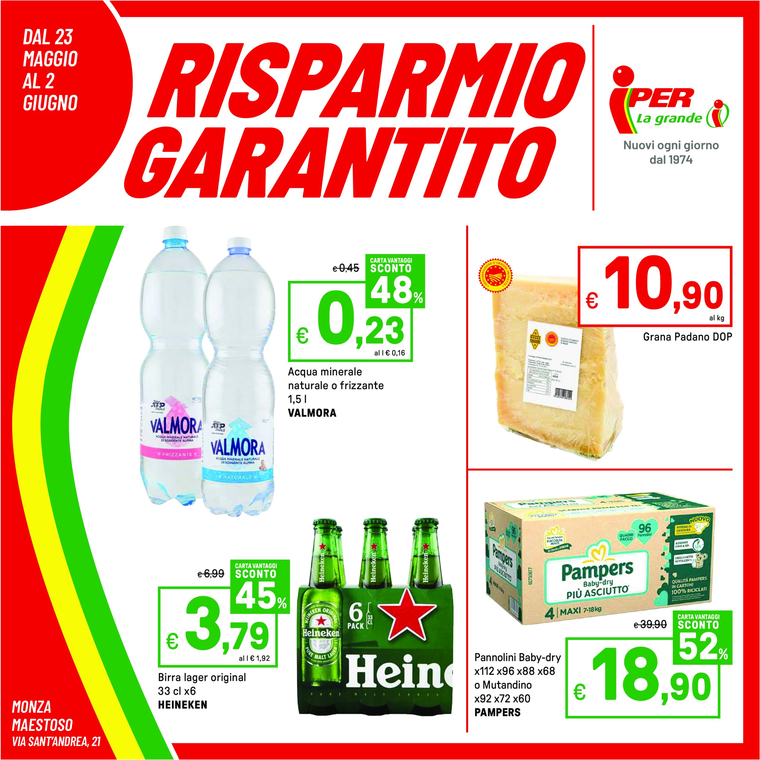 iper - Volantino Iper valido dal 23/05 al 02/06 - page: 1
