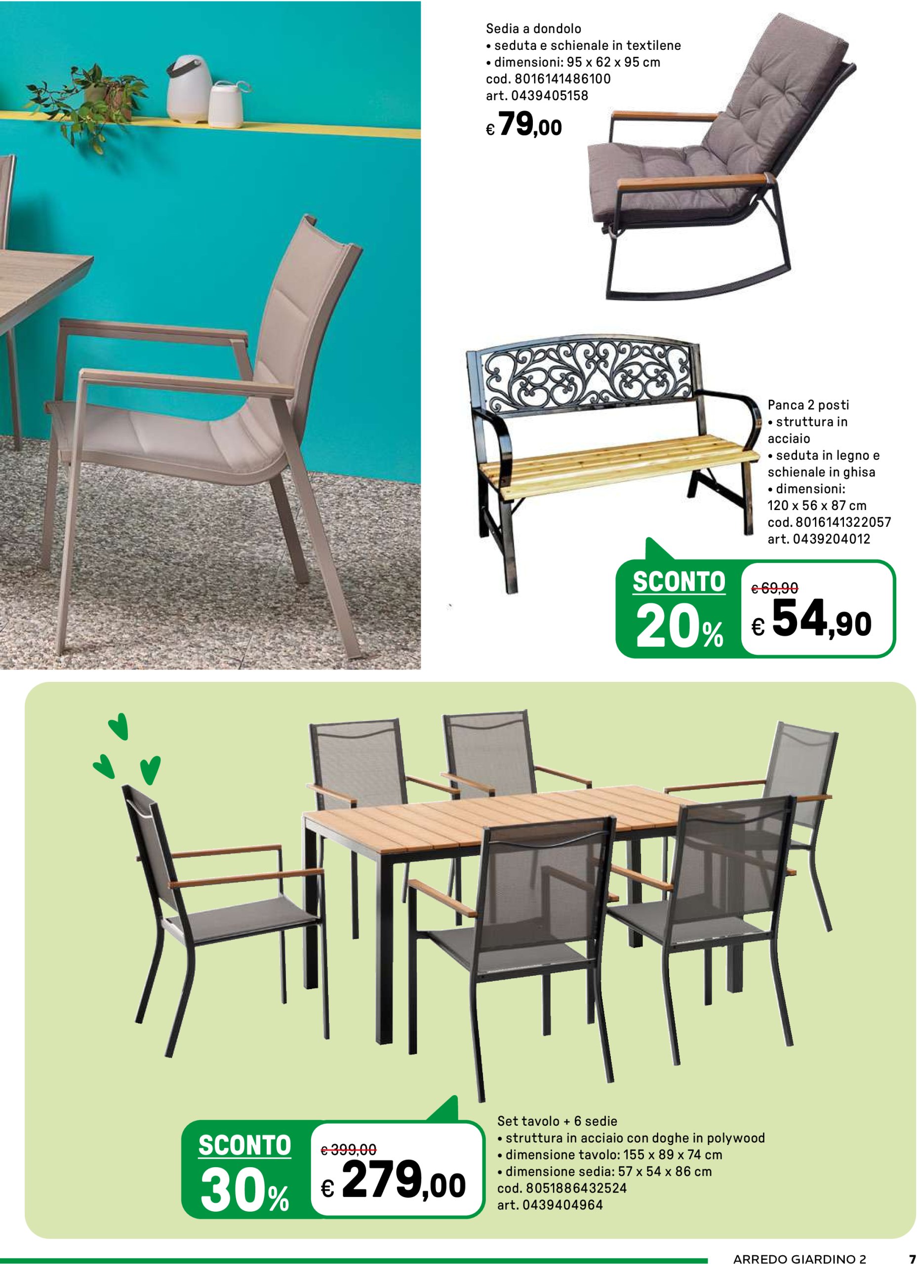 iper - Volantino Iper - Arredo Giardino valido dal 29/05 al 06/07 - page: 7