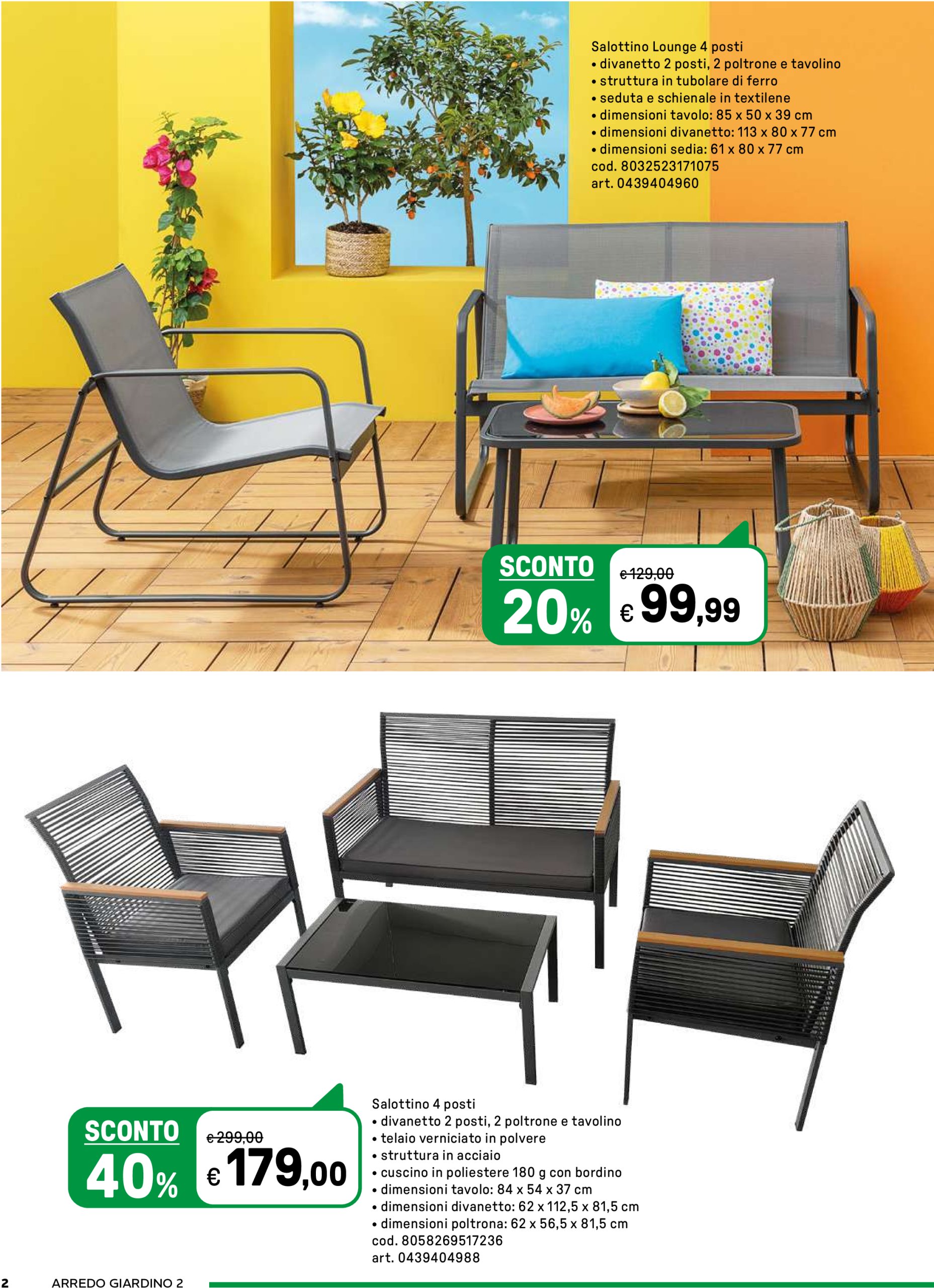 iper - Volantino Iper - Arredo Giardino valido dal 29/05 al 06/07 - page: 2