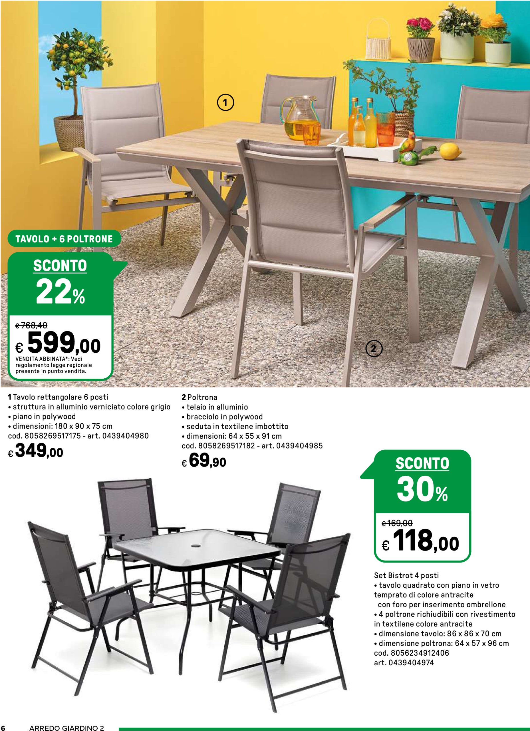 iper - Volantino Iper - Arredo Giardino valido dal 29/05 al 06/07 - page: 6