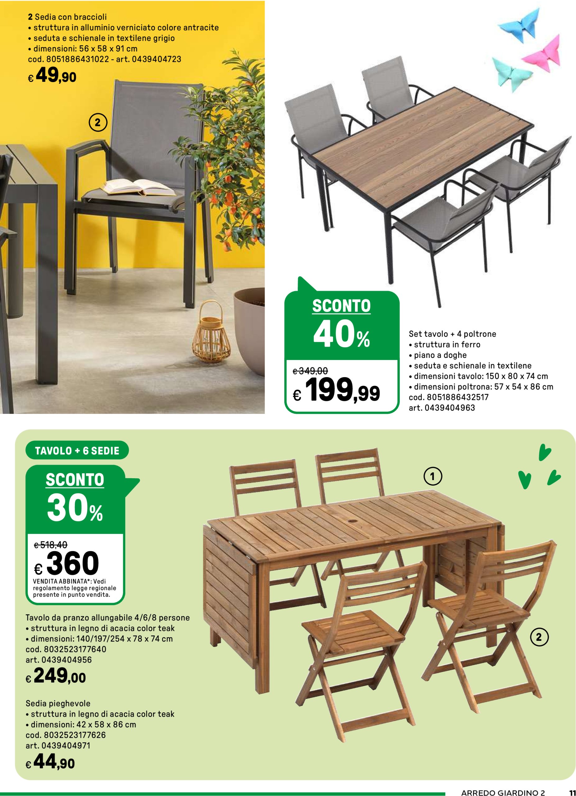 iper - Volantino Iper - Arredo Giardino valido dal 29/05 al 06/07 - page: 11
