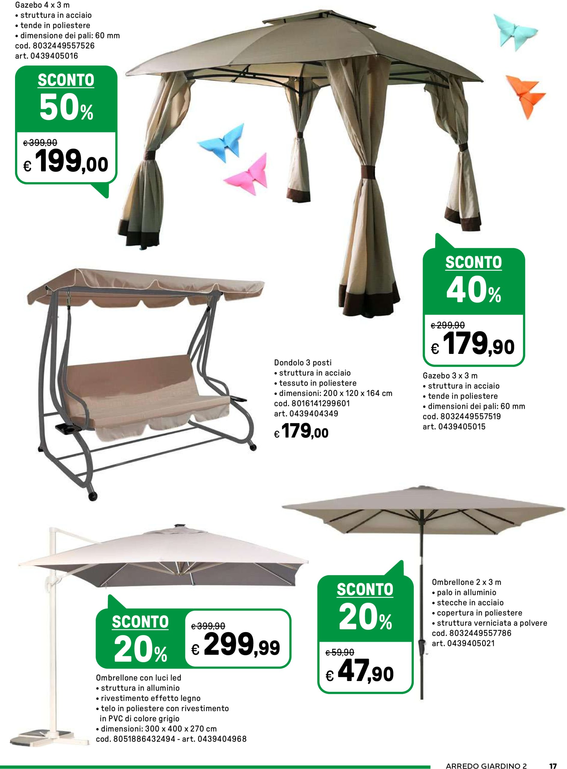 iper - Volantino Iper - Arredo Giardino valido dal 29/05 al 06/07 - page: 17