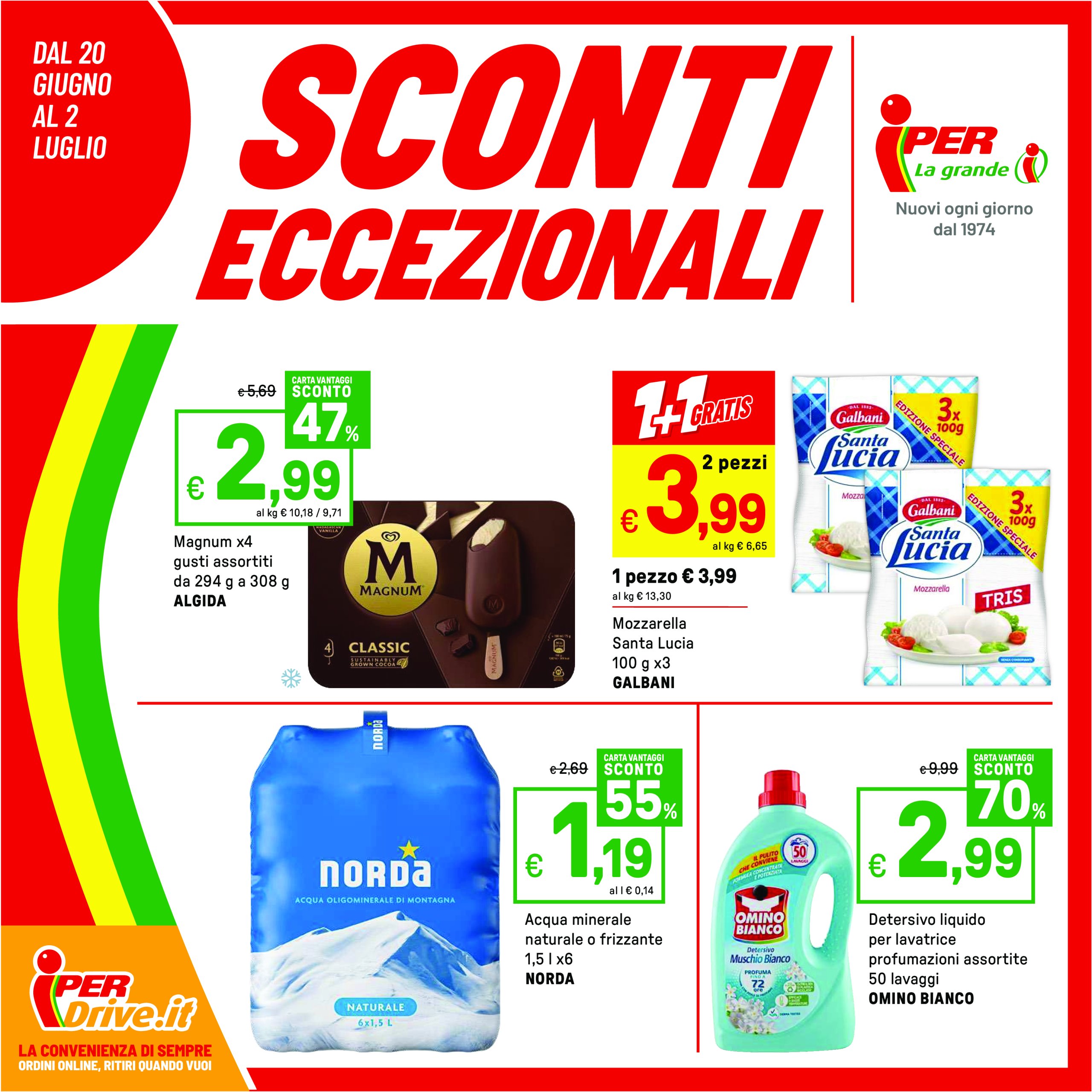 iper - Volantino Iper valido dal 20/06 al 02/07