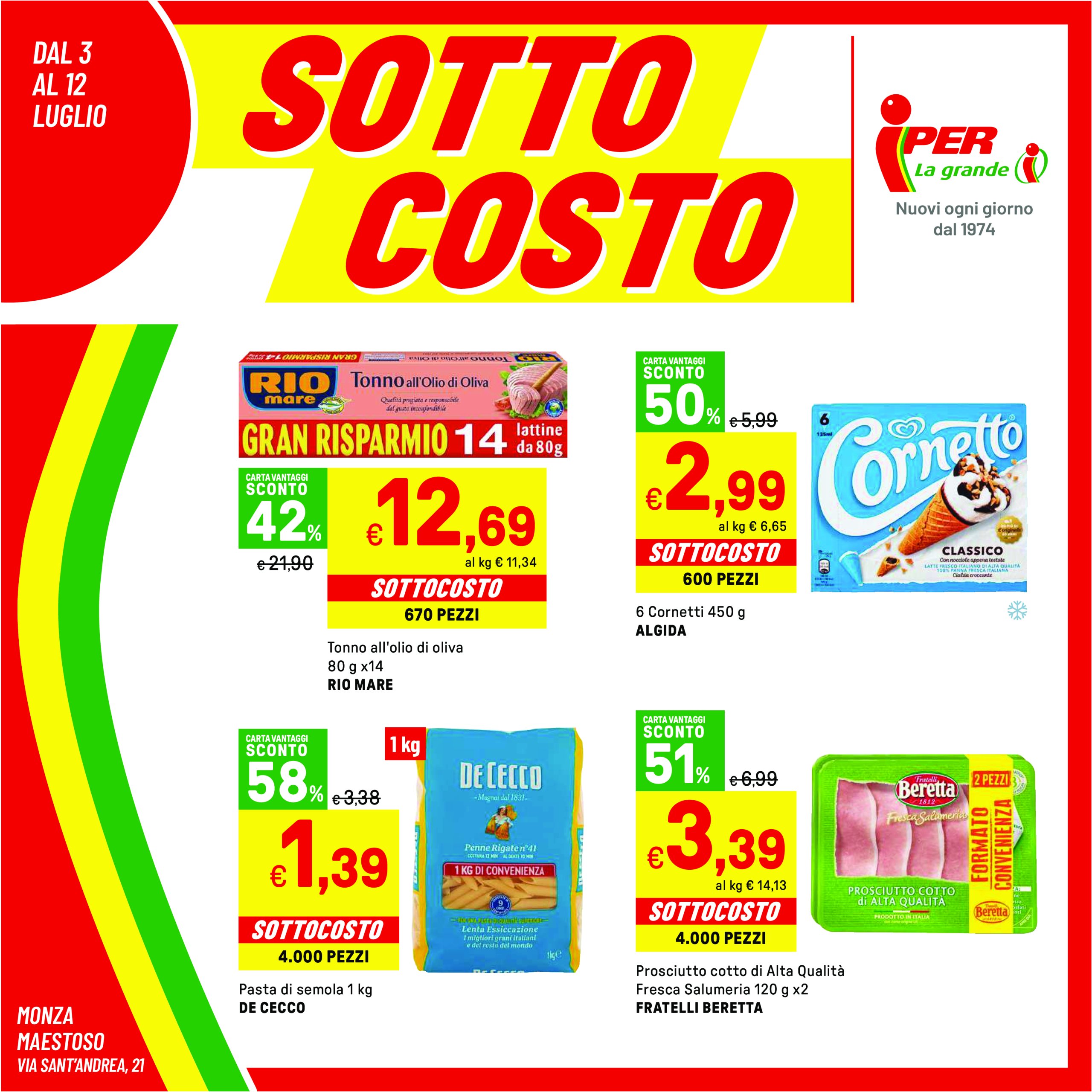 iper - Volantino Iper valido dal 03/07 al 12/07