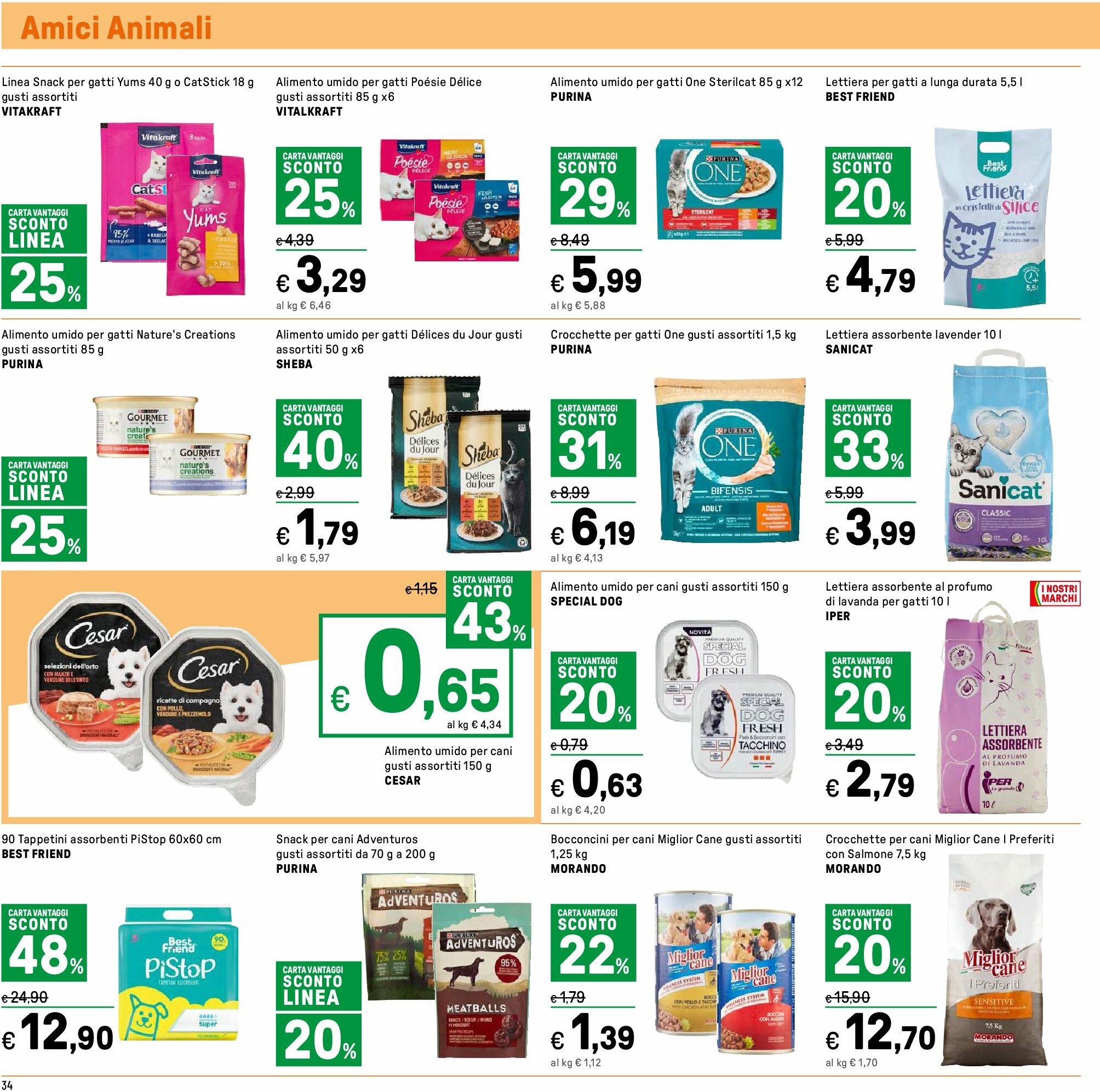 iper - Volantino Iper valido dal 22/08 al 02/09 - page: 34 iper - Volantino Iper valido dal 22/08 al 02/09 - page: 34