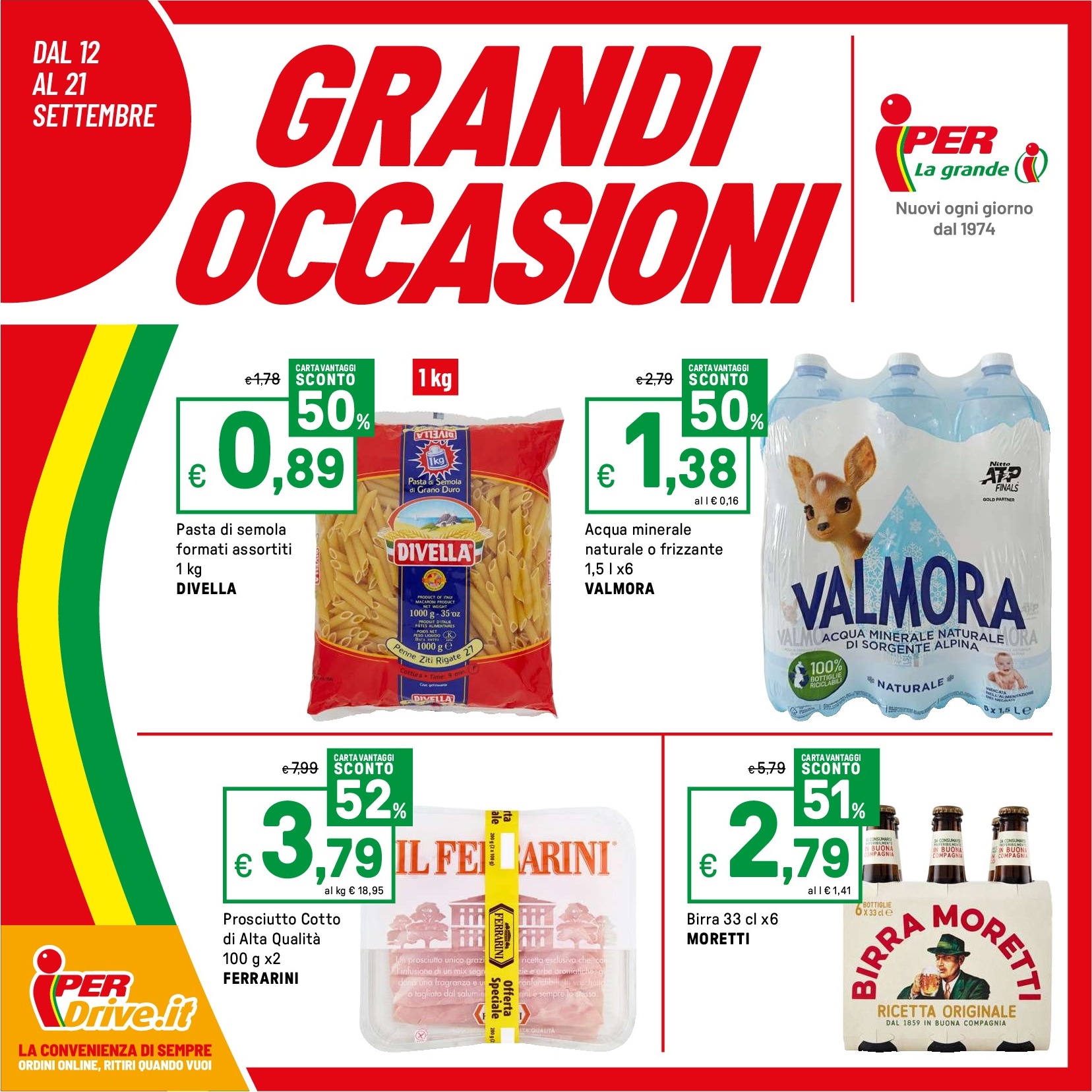 iper - Volantino Iper valido dal 12/09 al 21/09