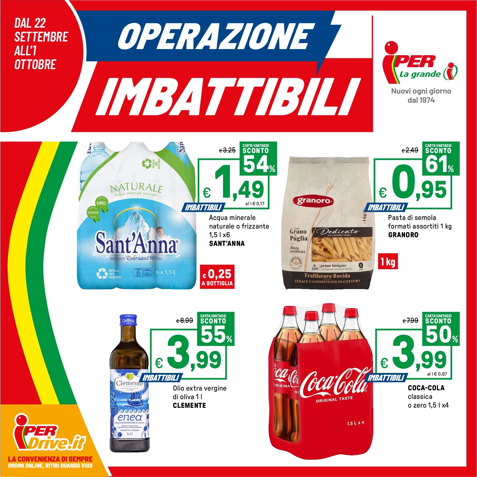 iper - Volantino Iper valido dal 22/09 al 01/10
