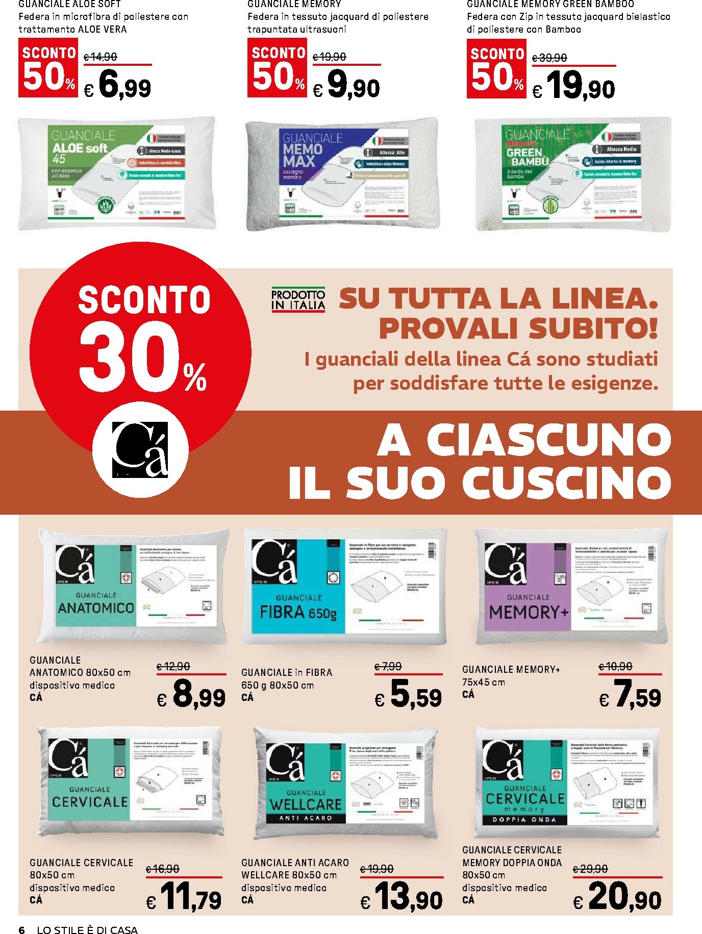 iper - Volantino Iper - Lo stilee di casa valido dal 13/10 al 09/11 - page: 6