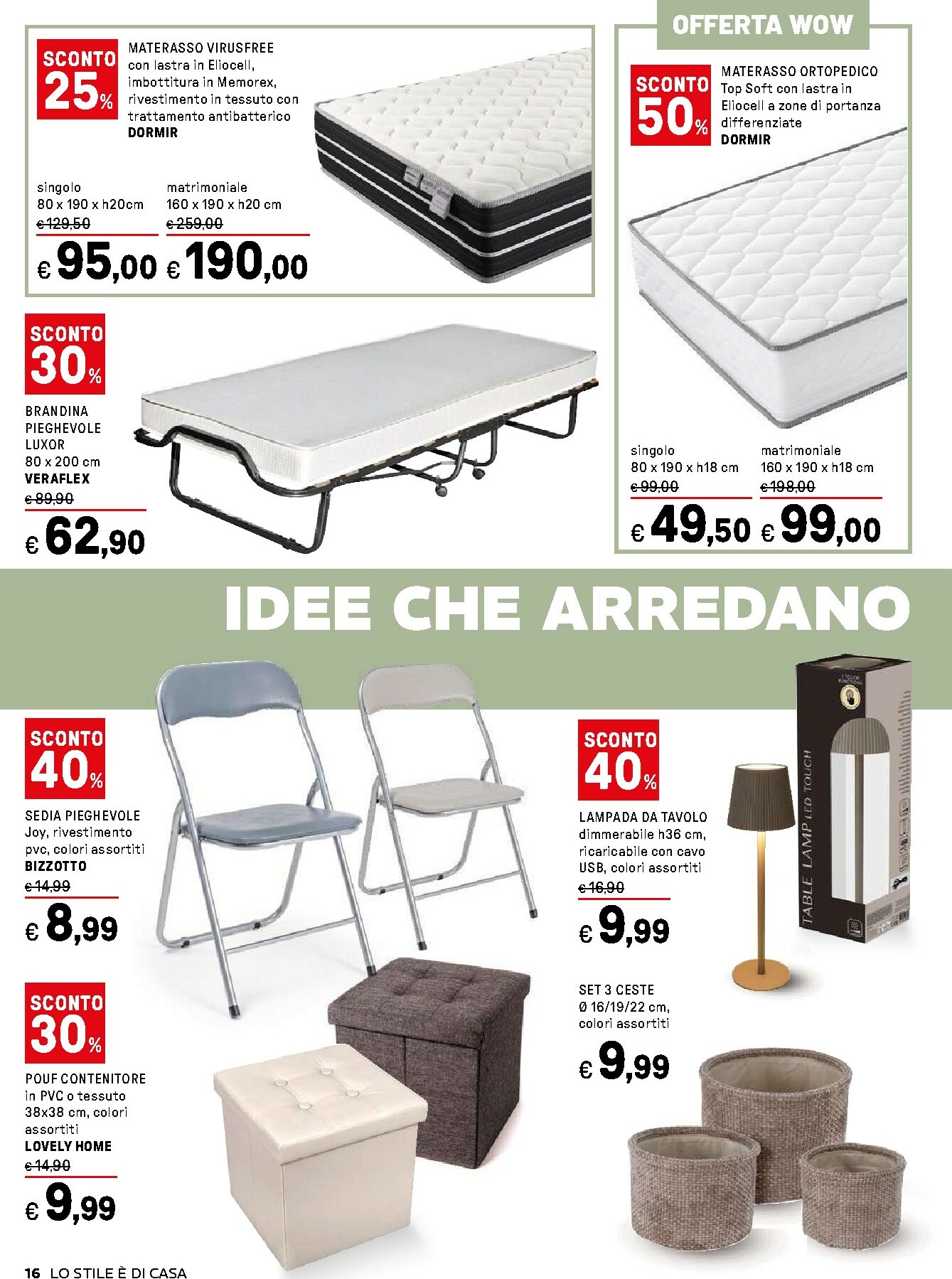 iper - Volantino Iper - Lo stilee di casa valido dal 13/10 al 09/11 - page: 16