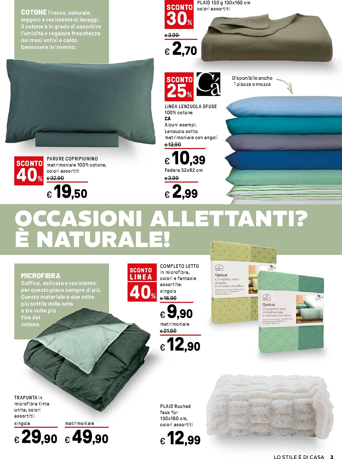 iper - Volantino Iper - Lo stilee di casa valido dal 13/10 al 09/11 - page: 3