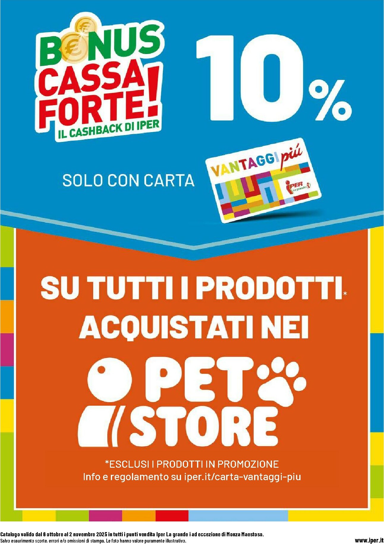 iper - Volantino Iper - Pet Store valido dal 06/10 al 02/11 - page: 8