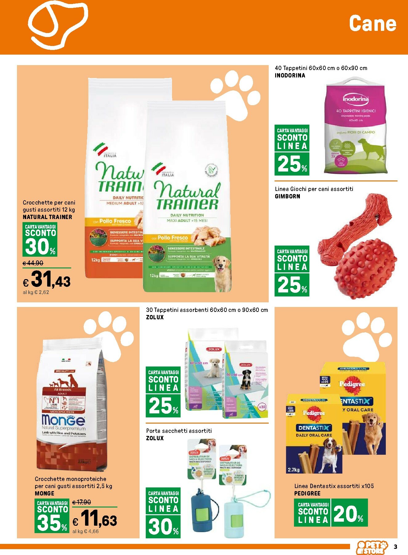 iper - Volantino Iper - Pet Store valido dal 06/10 al 02/11 - page: 3