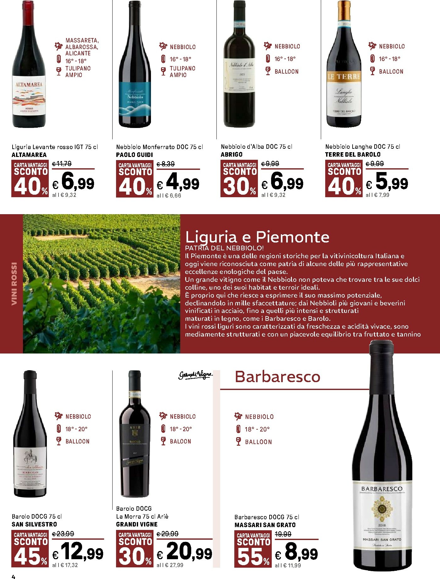 iper - Volantino Iper - Vino che Passione valido dal 13/10 al 02/11 - page: 4 iper - Volantino Iper - Vino che Passione valido dal 13/10 al 02/11 - page: 4