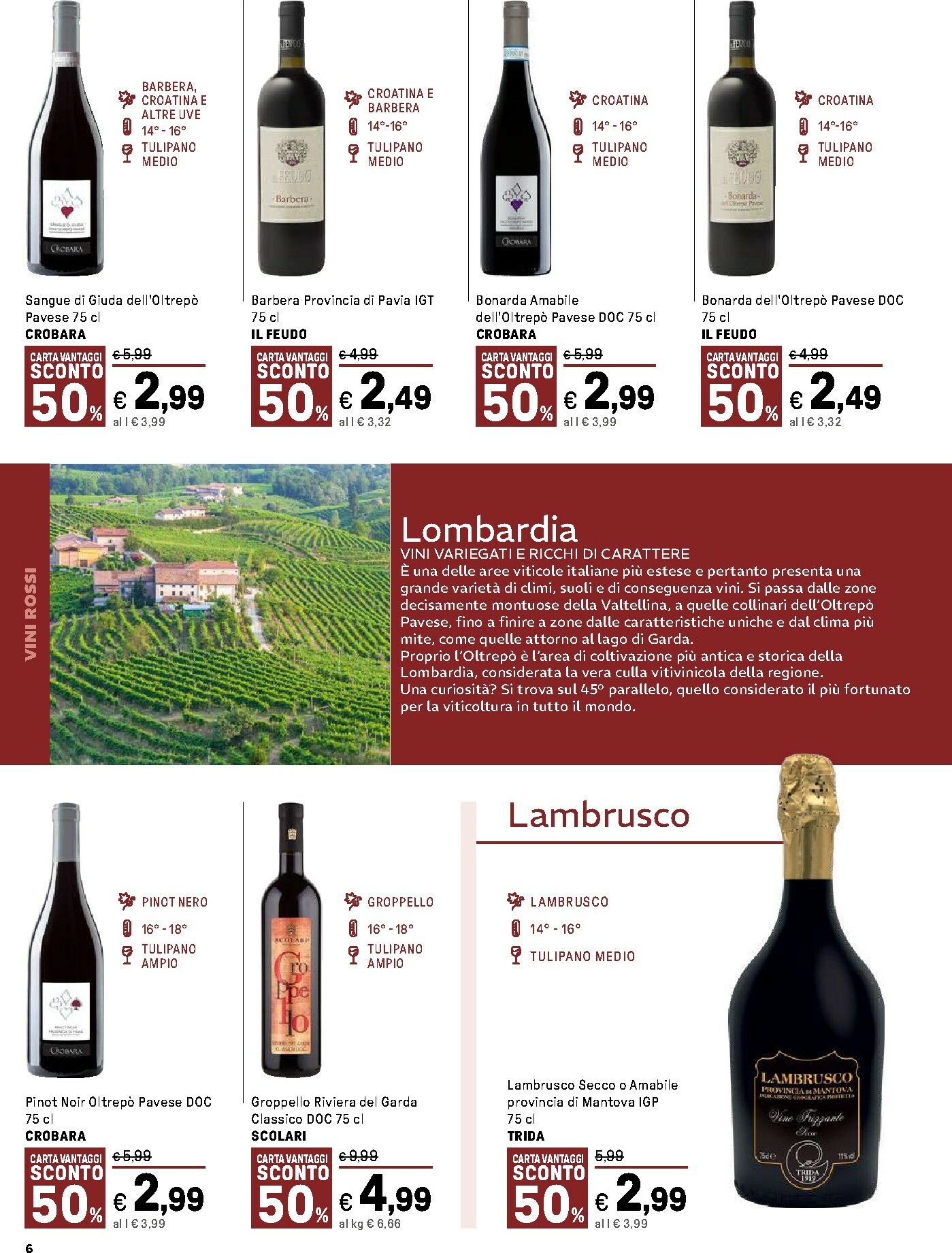 iper - Volantino Iper - Vino che Passione valido dal 13/10 al 02/11 - page: 6 iper - Volantino Iper - Vino che Passione valido dal 13/10 al 02/11 - page: 6