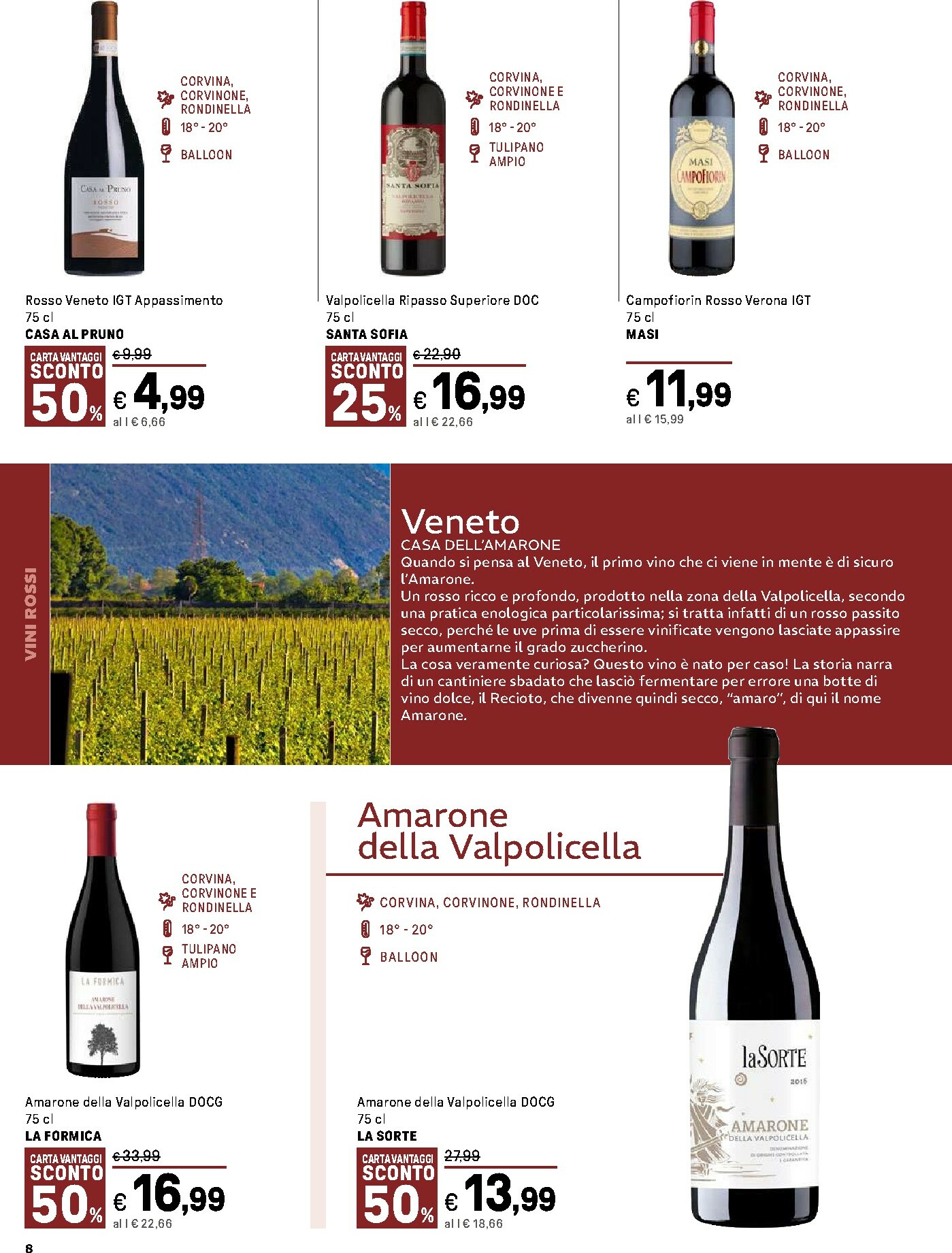 iper - Volantino Iper - Vino che Passione valido dal 13/10 al 02/11 - page: 8 iper - Volantino Iper - Vino che Passione valido dal 13/10 al 02/11 - page: 8