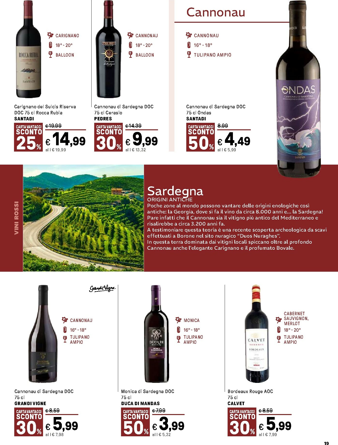 iper - Volantino Iper - Vino che Passione valido dal 13/10 al 02/11 - page: 19 iper - Volantino Iper - Vino che Passione valido dal 13/10 al 02/11 - page: 19