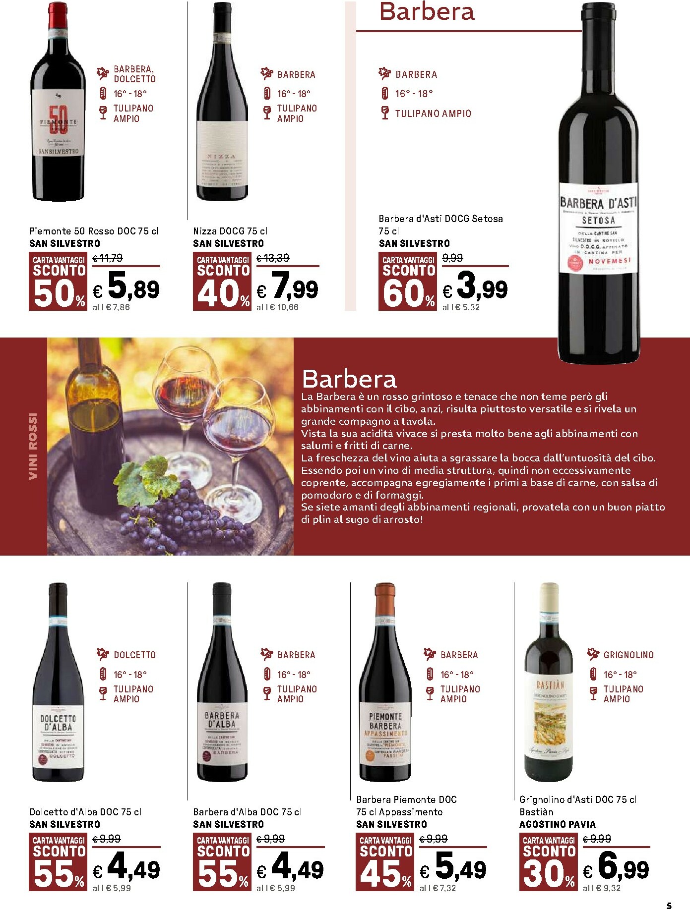 iper - Volantino Iper - Vino che Passione valido dal 13/10 al 02/11 - page: 5 iper - Volantino Iper - Vino che Passione valido dal 13/10 al 02/11 - page: 5