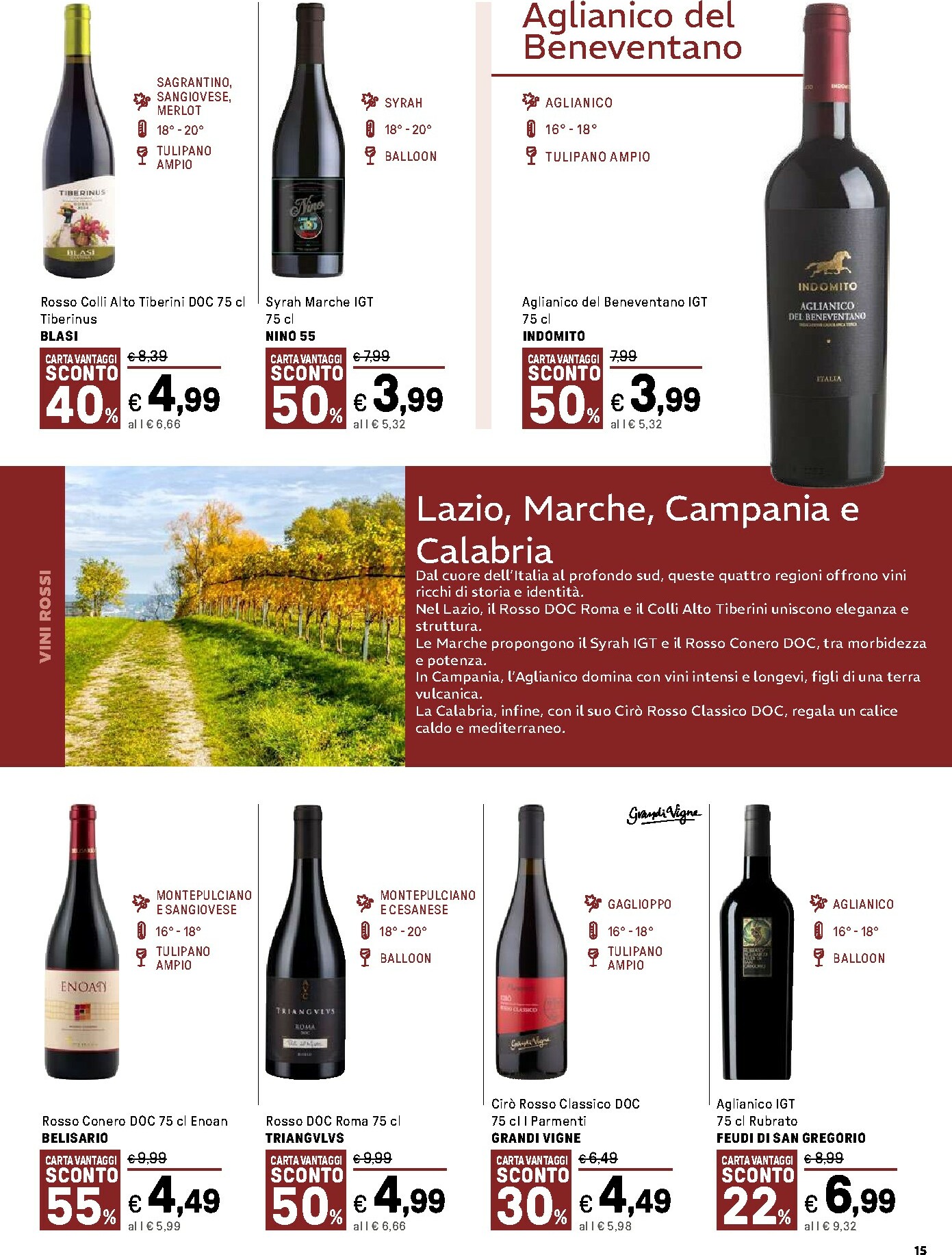 iper - Volantino Iper - Vino che Passione valido dal 13/10 al 02/11 - page: 15 iper - Volantino Iper - Vino che Passione valido dal 13/10 al 02/11 - page: 15